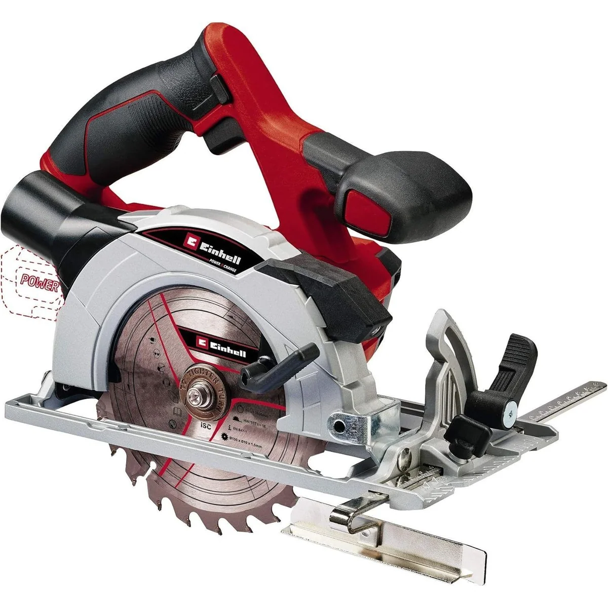 Einhell TE-CS 18/150 Li Akku-Handkreissäge, kabellos, werkzeuglos einstellbar 4