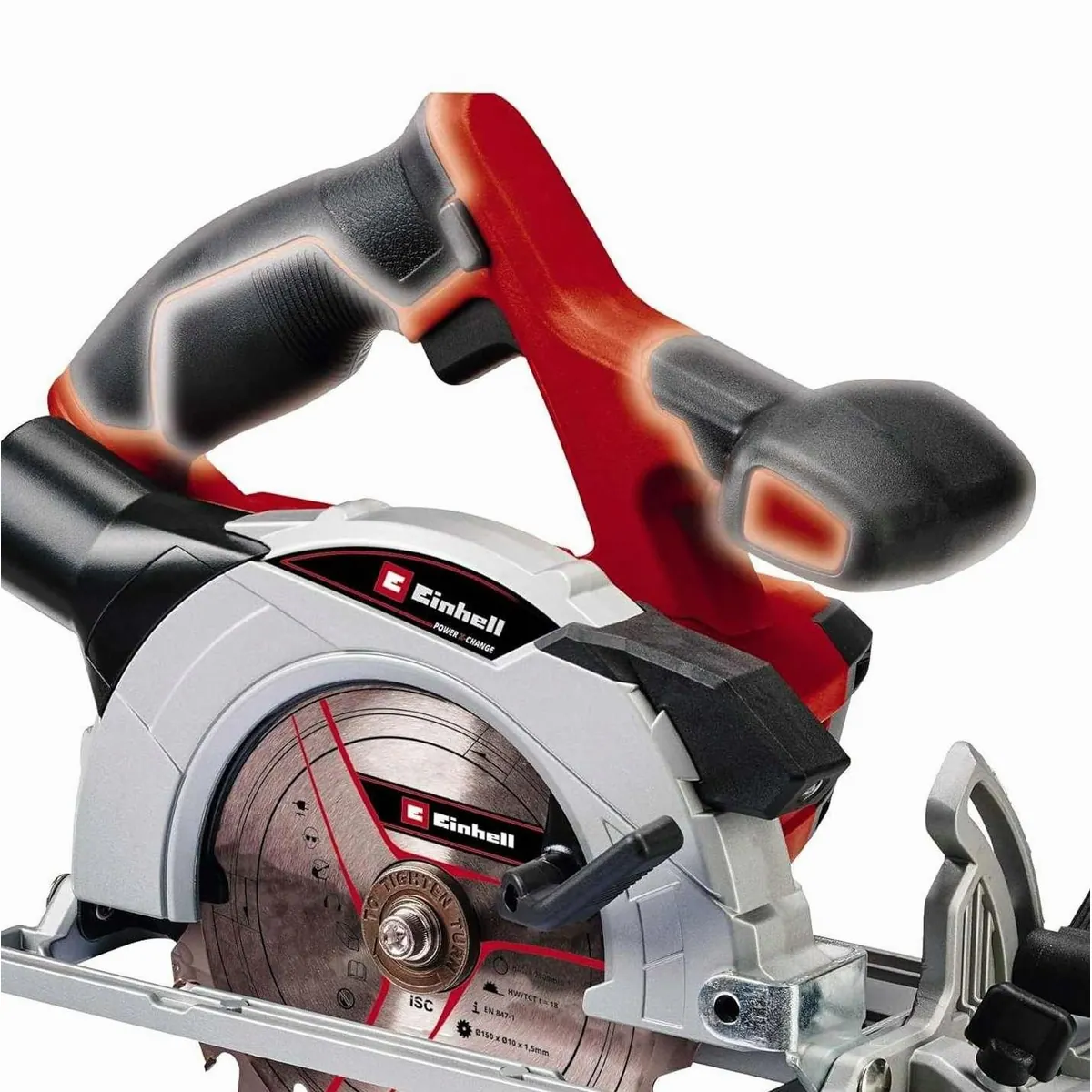 Einhell TE-CS 18/150 Li Akku-Handkreissäge, kabellos, werkzeuglos einstellbar 5