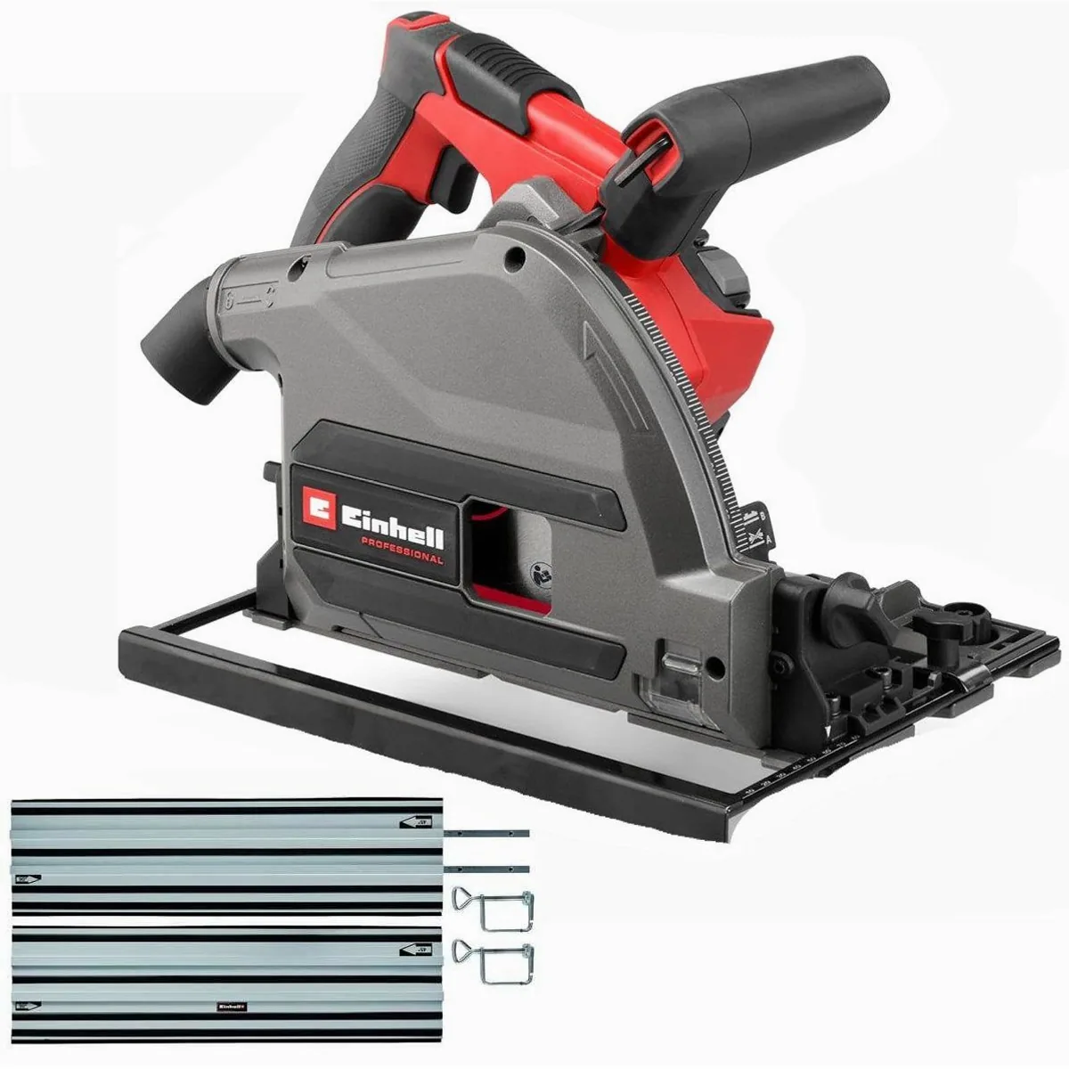 Einhell Akku-Tauchsäge TP-PS 18/165 Li BL, kraftvoll, präzise, wartungsfrei — ohne Akku