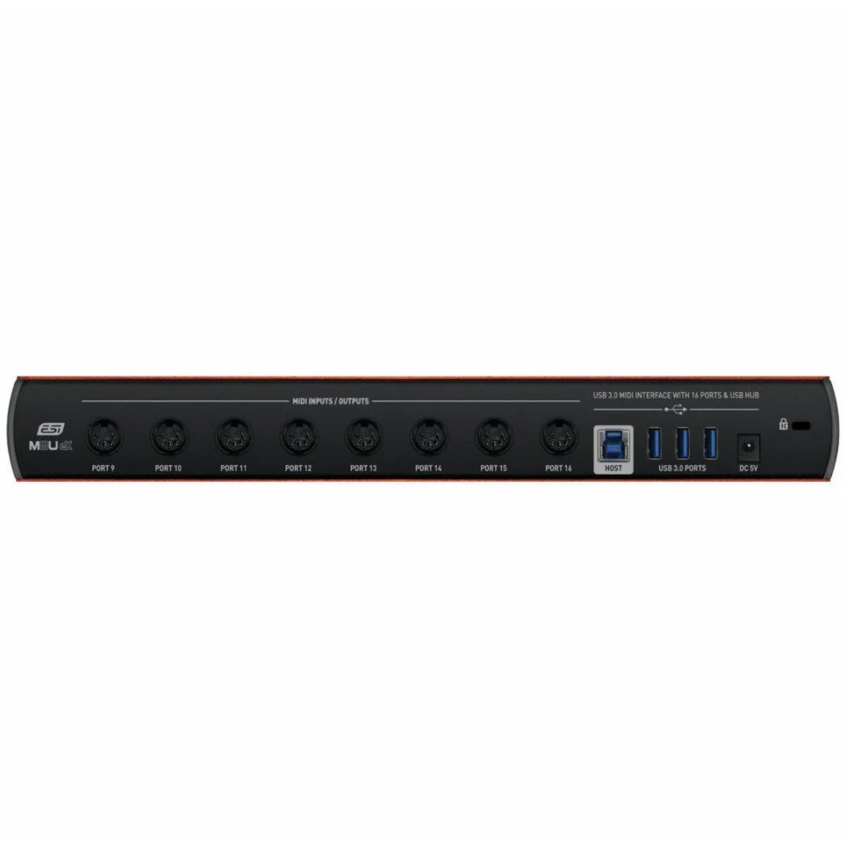 ESI Audio M8U eX USB 3.0 MIDI-Interface, 16 Ports, Standalone-Funktion 3