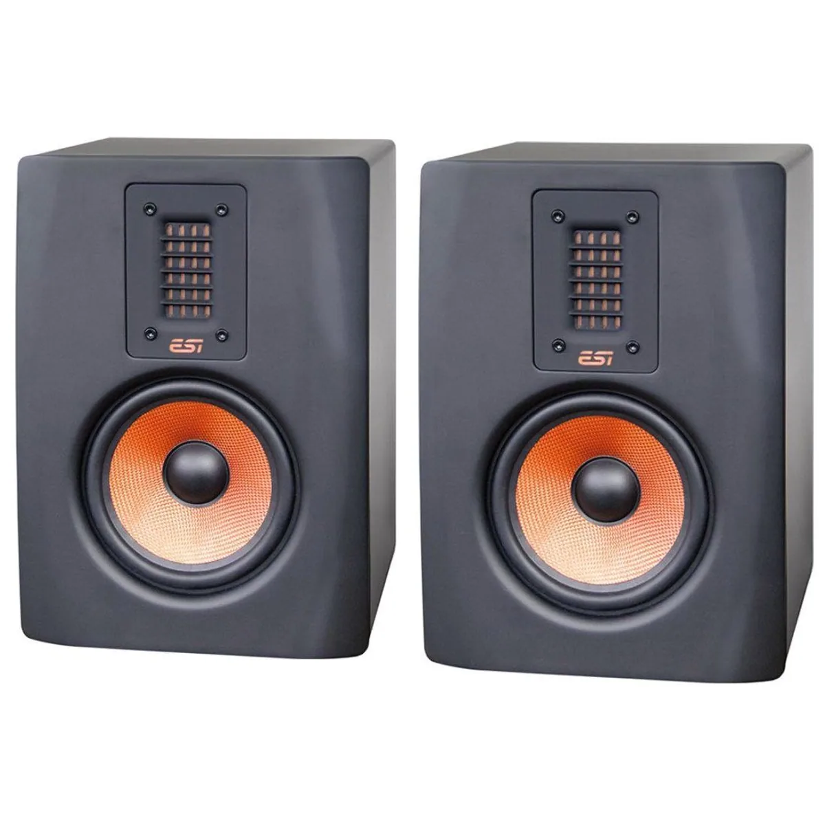 ESI Audio Unik 05+ aktive Monitorboxen, präziser Klang und flexible Anpassung — 80W, 2x Kabel 2
