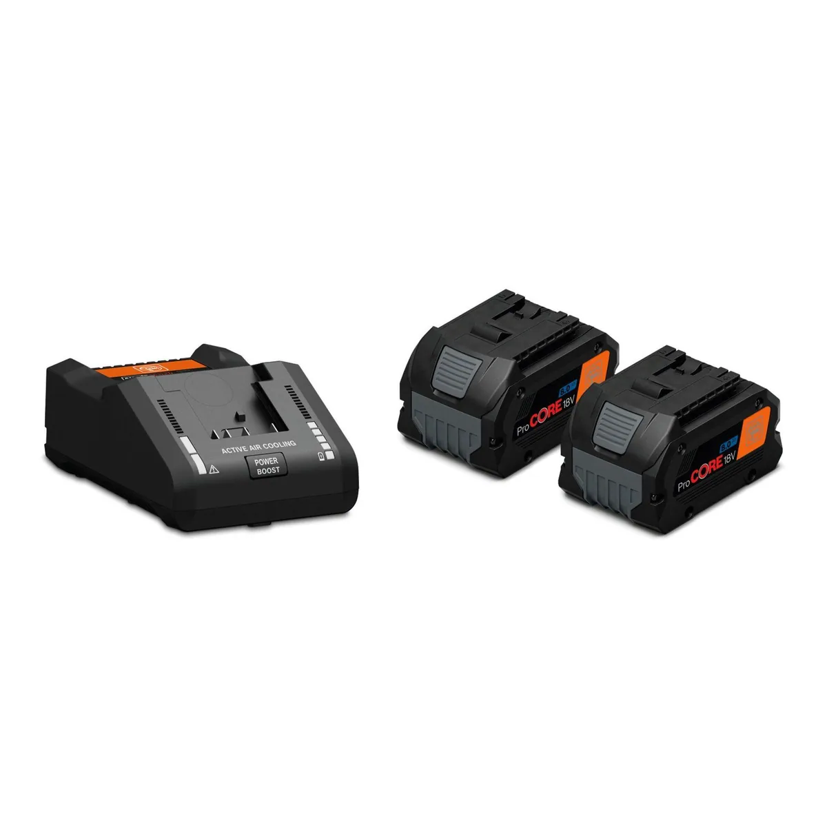 Fein Akku-Starter-Set ProCORE 18 V 8.0 Ah AS, leistungsstarke Akkus und Schnellladegerät