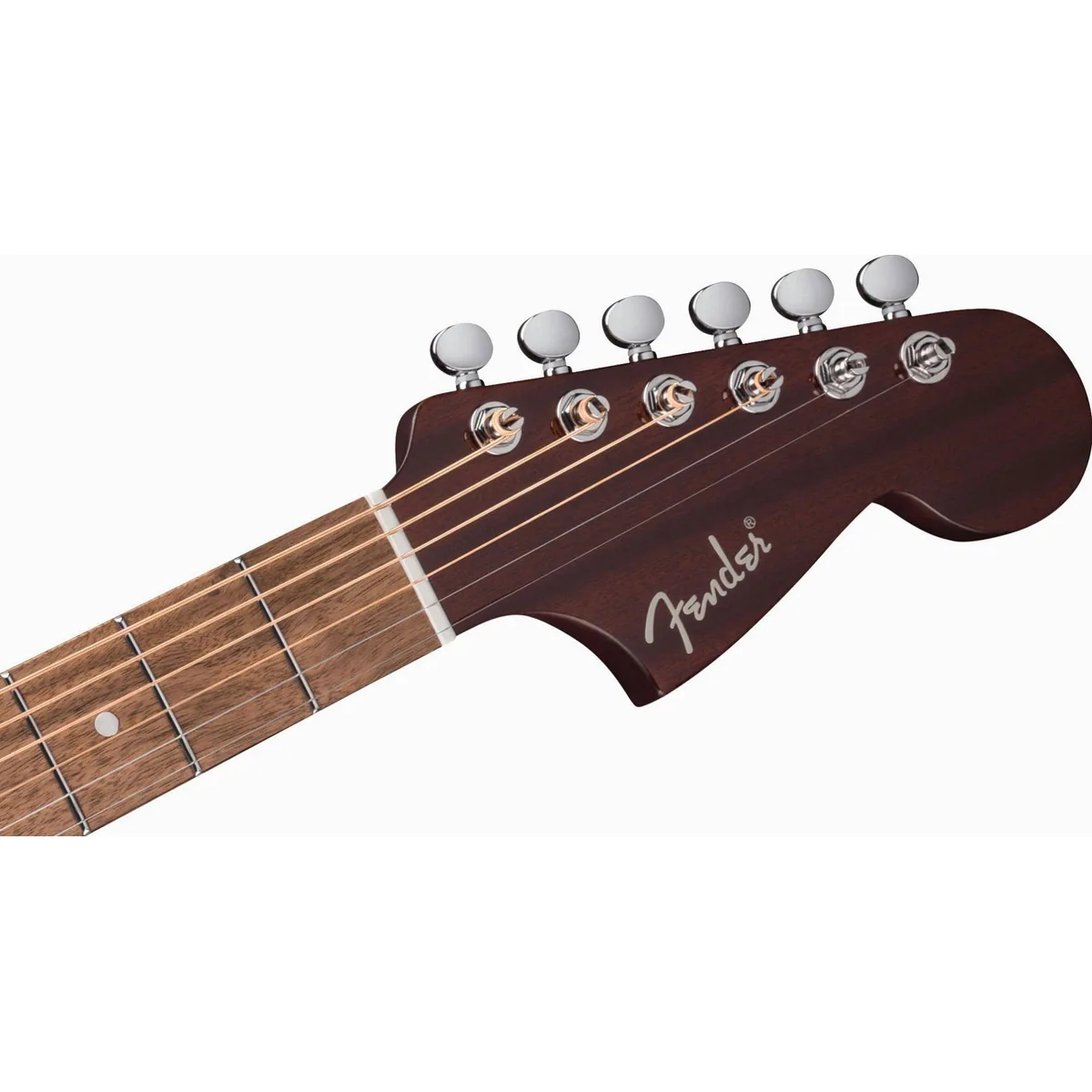 Fender California Deluxe Newporter Natural, vielseitige Akustikgitarre mit Tonabnehmer 5