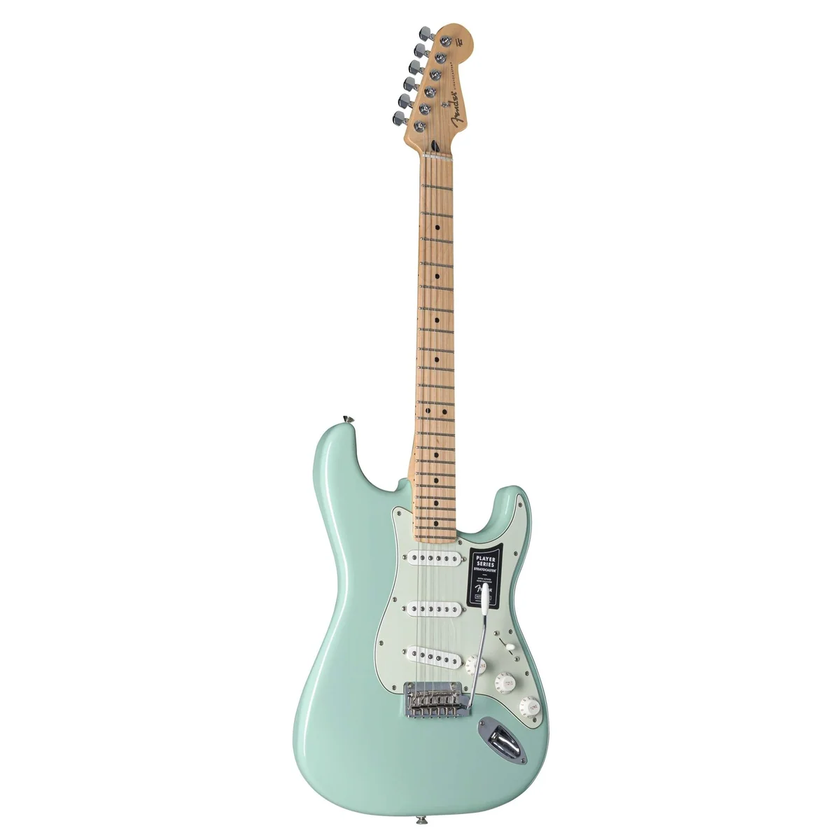 Fender Player Stratocaster E-Gitarren Set, Surf Green, hochwertige Ausstattung 2