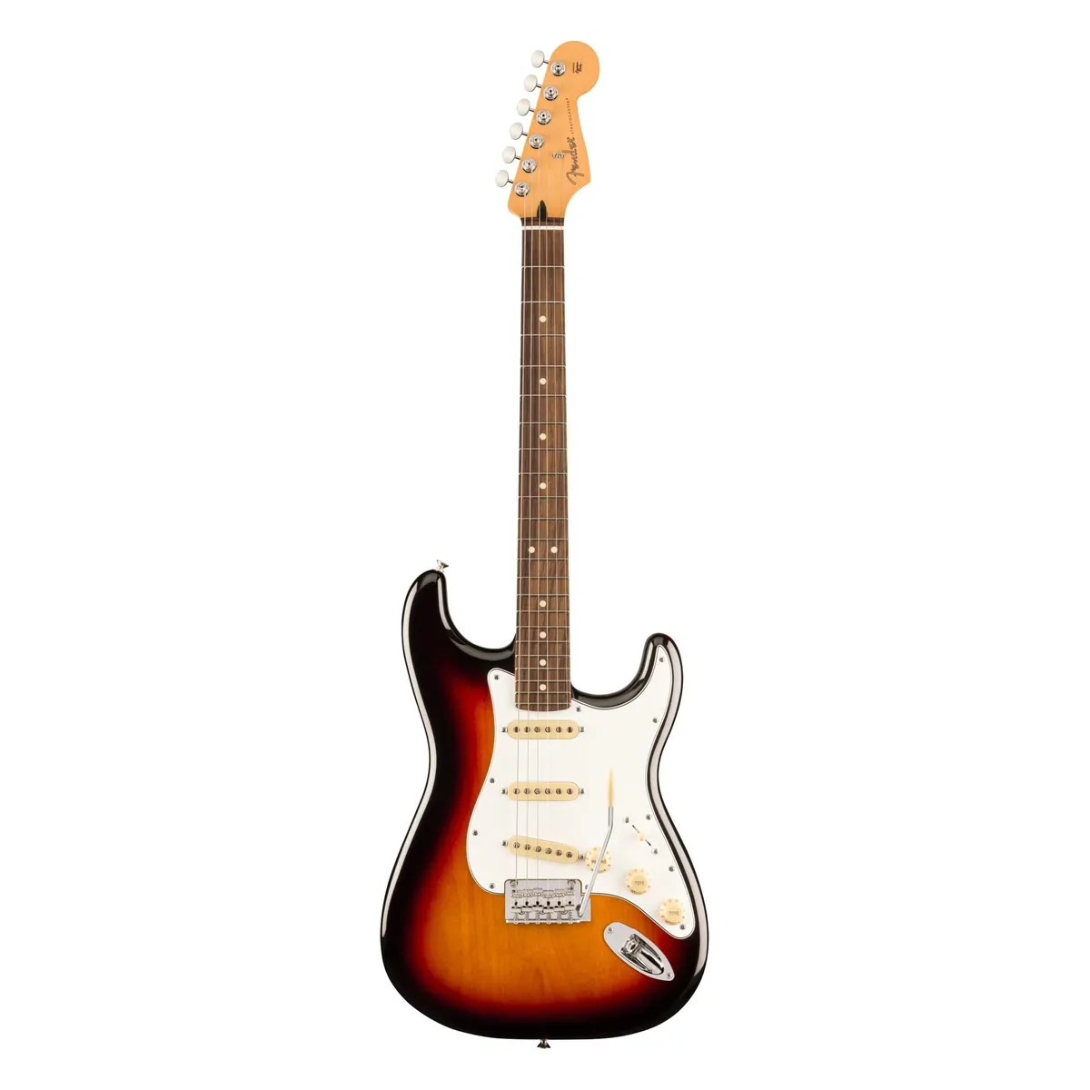 Fender Player II Stratocaster RW, ergonomisches Design, vielseitige Klangoptionen — 3-Color Sunburst