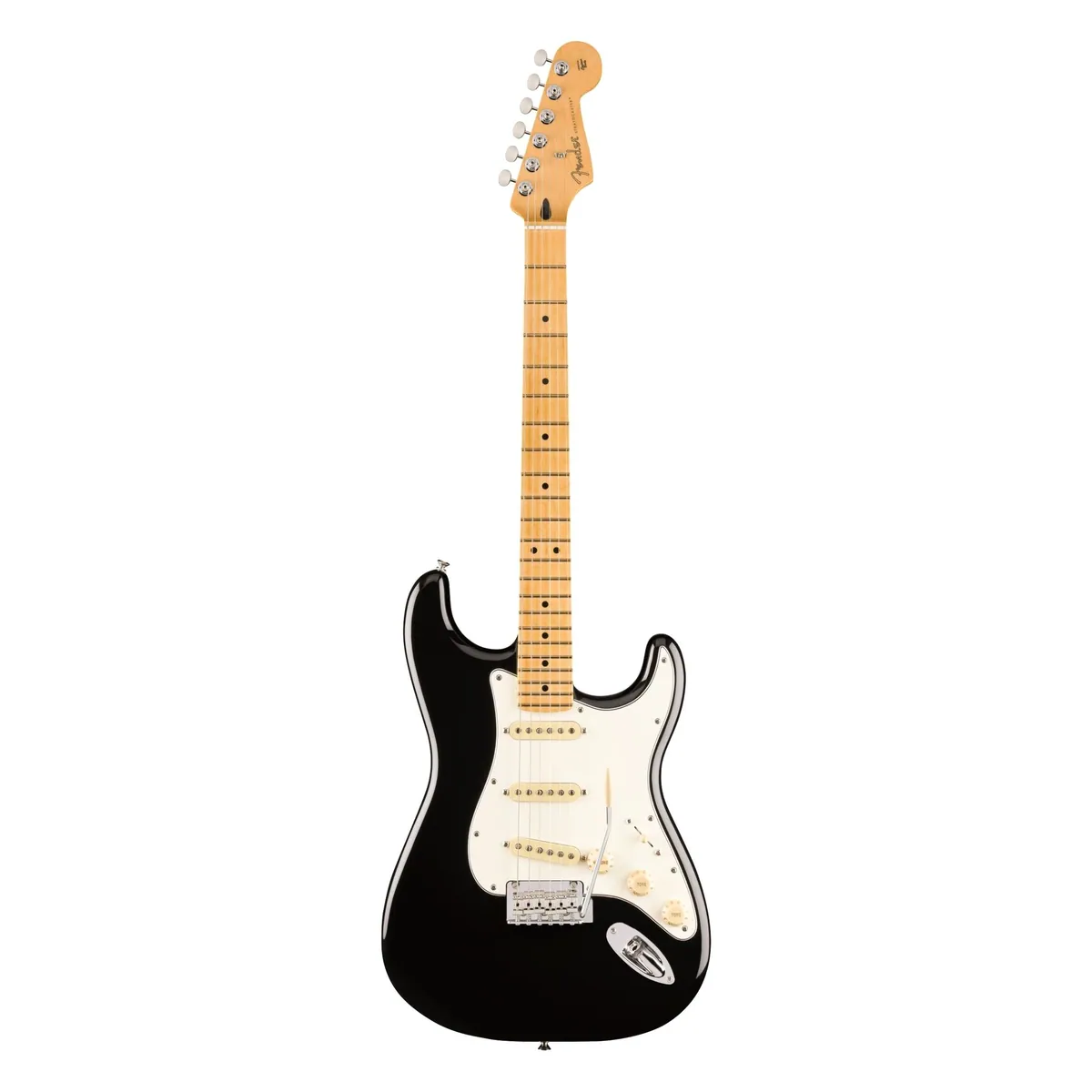 Fender Player II Stratocaster MN Black, ergonomisches Design, vielseitige Klangoptionen