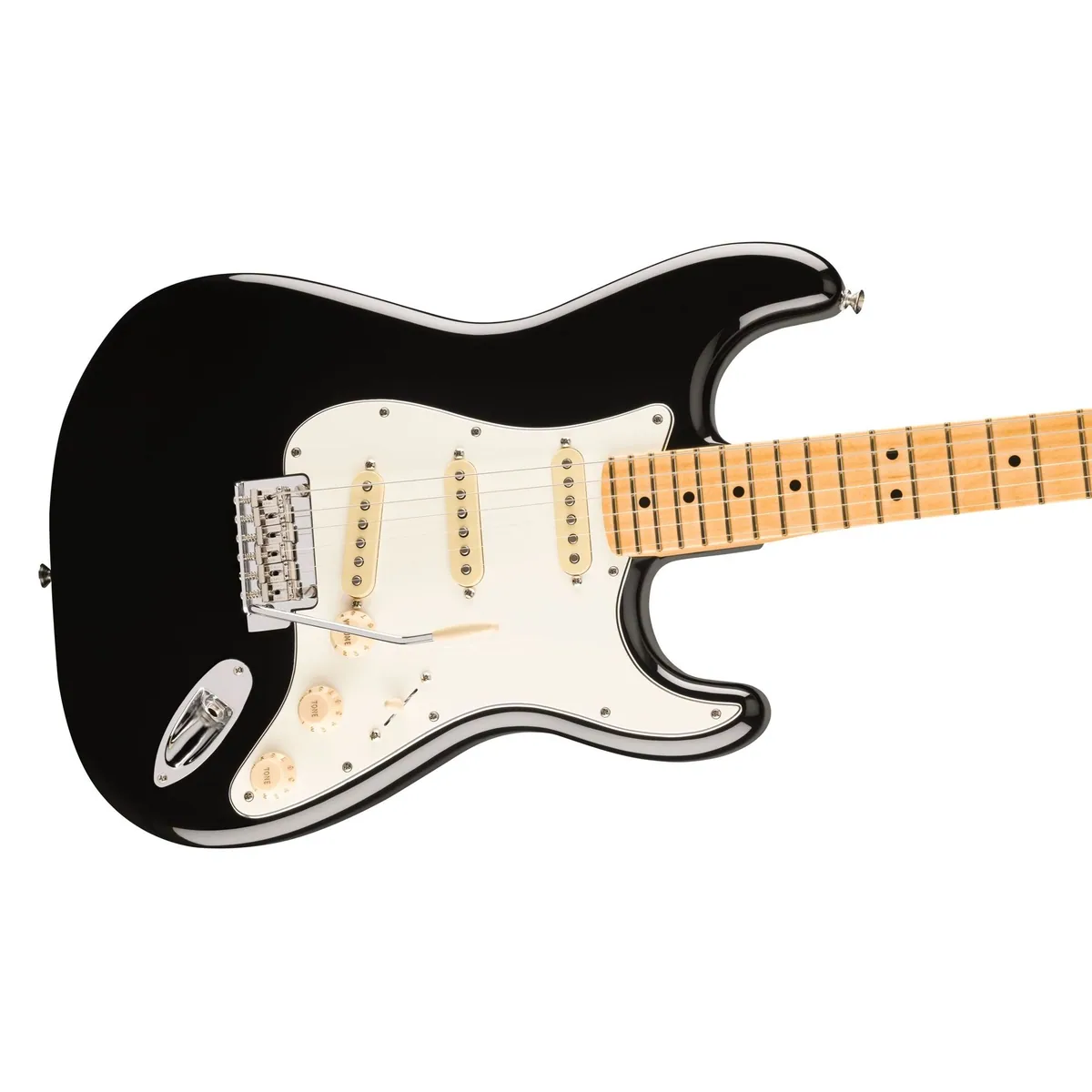 Fender Player II Stratocaster MN Black, ergonomisches Design, vielseitige Klangoptionen 4