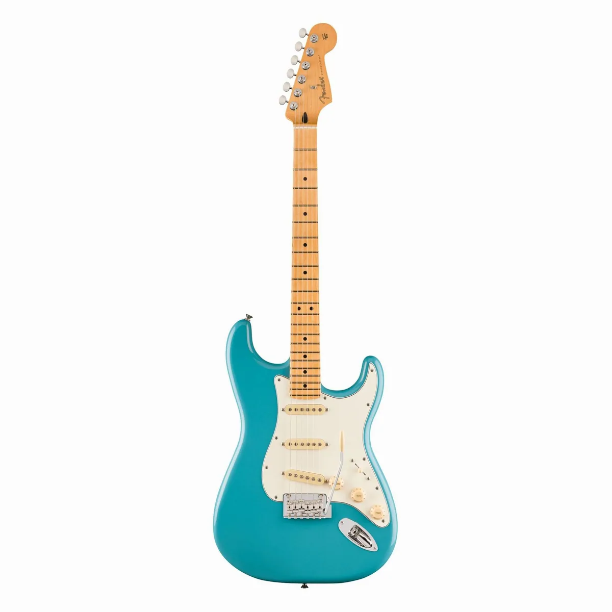 Fender Player II Stratocaster MN Aquatone Blue, vielseitige Klangoptionen, ergonomisches Design, hochwertige Hardware