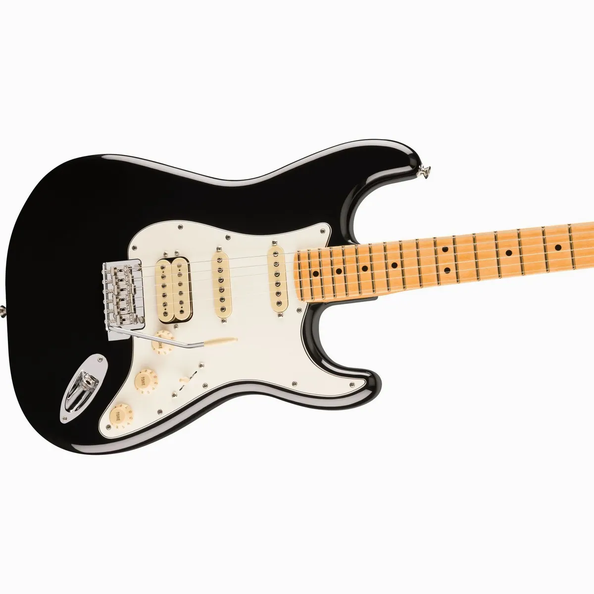 Fender Player II Stratocaster HSS MN Black, vielseitiger Sound, hochwertige Verarbeitung — E-Gitarre 4