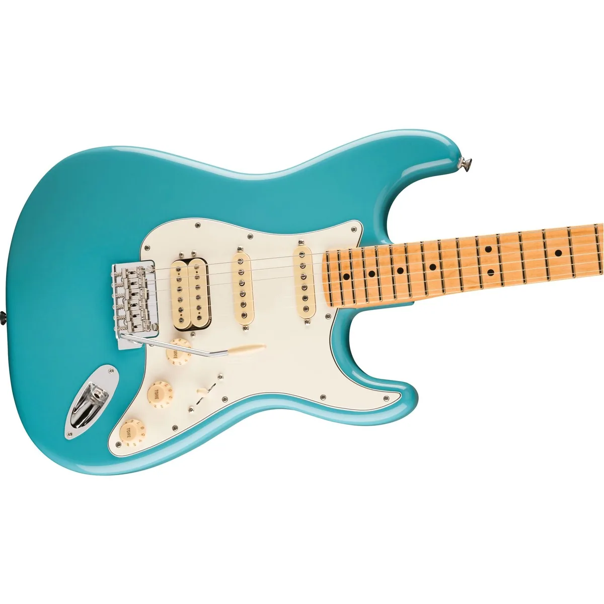 Fender Player II Stratocaster HSS MN Aquatone Blue, vielseitiger Klang, hochwertige Verarbeitung 4