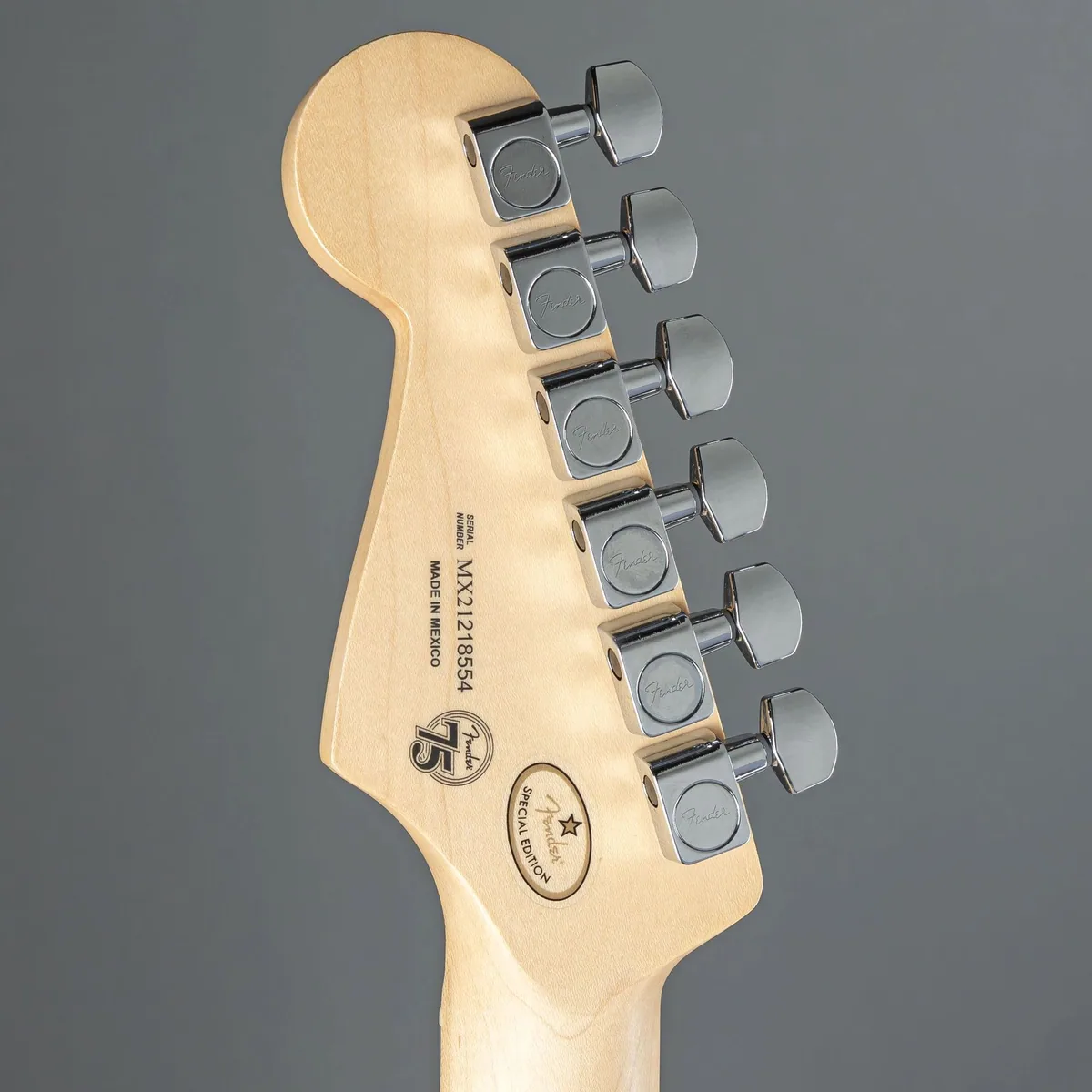 Fender Player Stratocaster MN Surf Green, Erlekorpus, Ahornhals, 22 Bünde — E-Gitarre 5