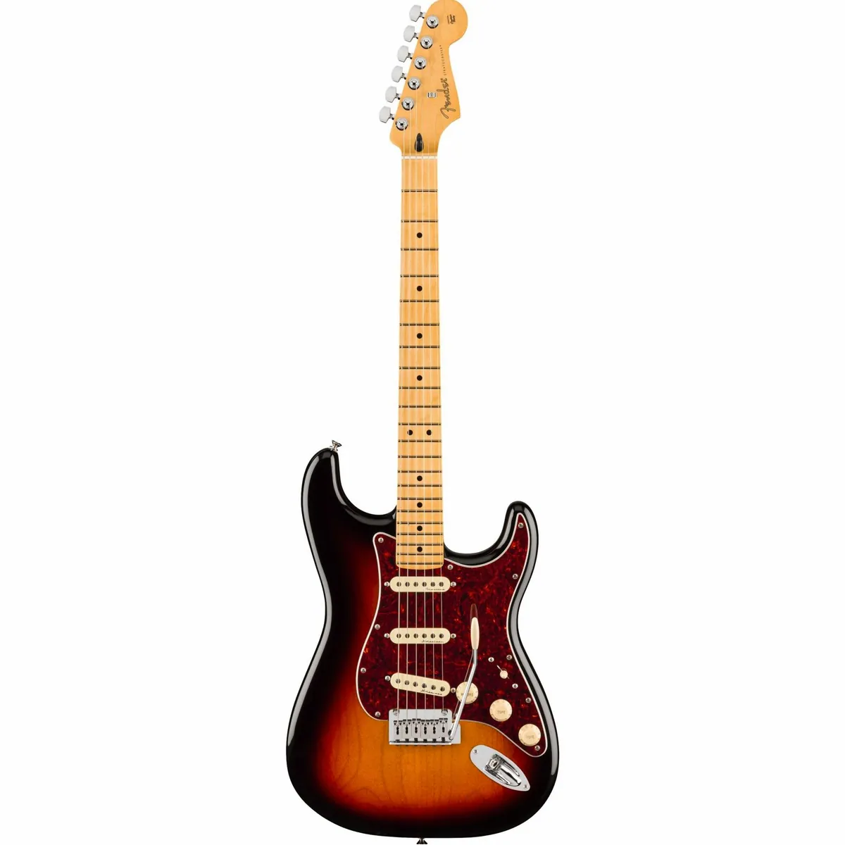 Fender Player II Modified Stratocaster MN, 3 Noiseless Single Coils, 3-Tone Sunburst