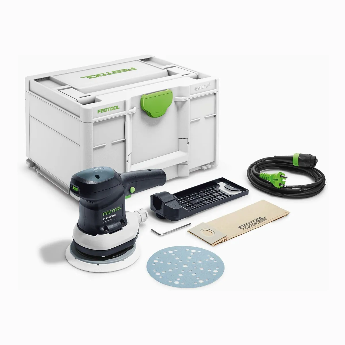 FESTOOL ETS 150/3 EQ-Plus Exzenterschleifer, präzise Oberflächenbearbeitung