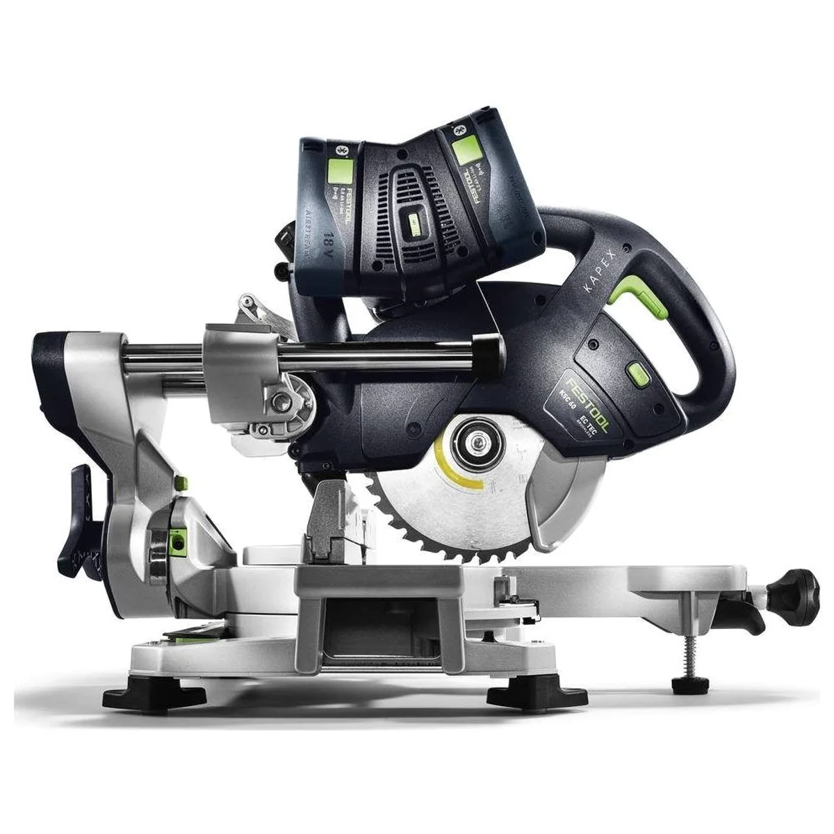 FESTOOL KSC 60 EB-Basic Akku-Kapp-Zugsäge, präzise Schnitte, kabellose Freiheit, kompakte Bauweise 3
