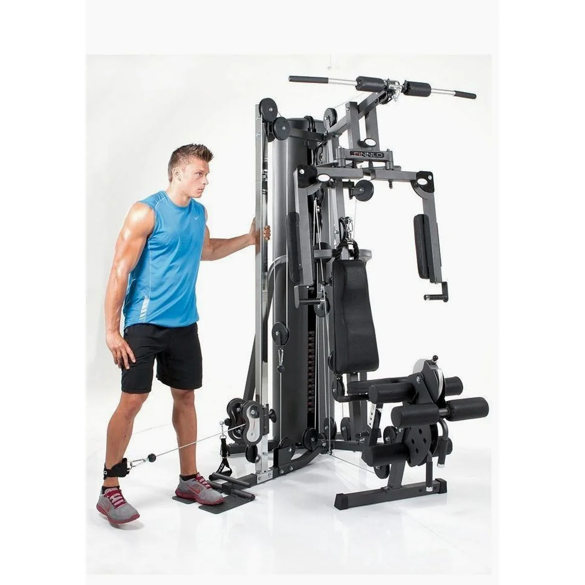 Finnlo by Hammer Autark 2200 Kraftstation, 16 Gewichtsblöcke, ergonomisches Design 4