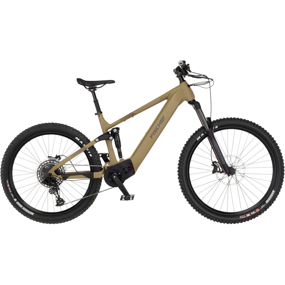 FISCHER MONTIS 10.0i Fully, 12-Gang SRAM Kettenschaltung, leistungsstarker Mittelmotor — max. 170 km Reichweite
