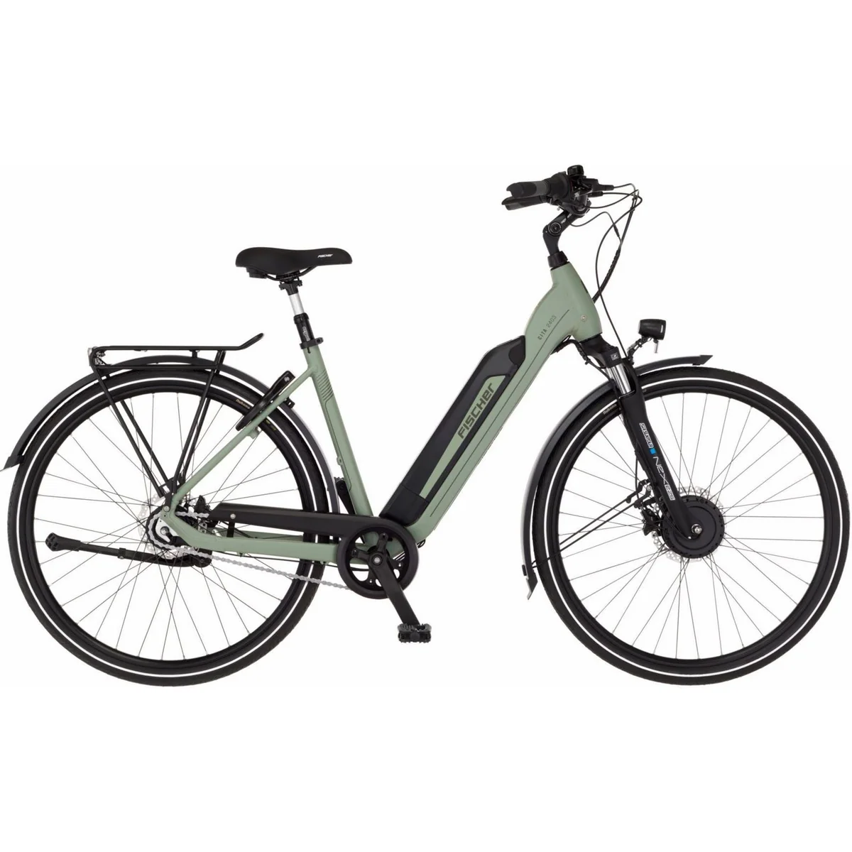 FISCHER CITA 2403 E-Bike Cityrad, 7 Gang Shimano NEXUS, 459 Wh Akku — Komfort, Sicherheit, modernes Design