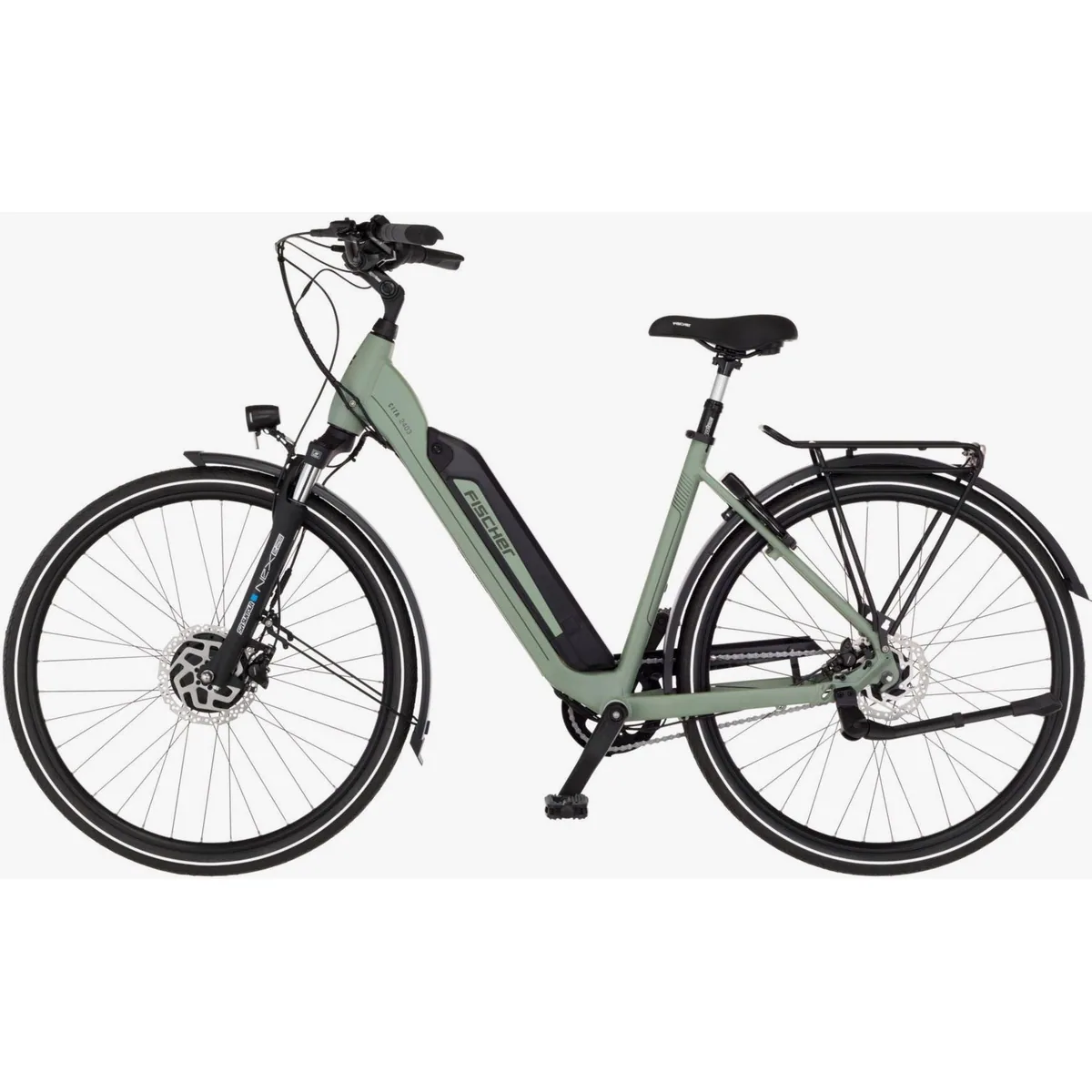 FISCHER CITA 2403 E-Bike Cityrad, 7 Gang Shimano NEXUS, 459 Wh Akku — Komfort, Sicherheit, modernes Design 2