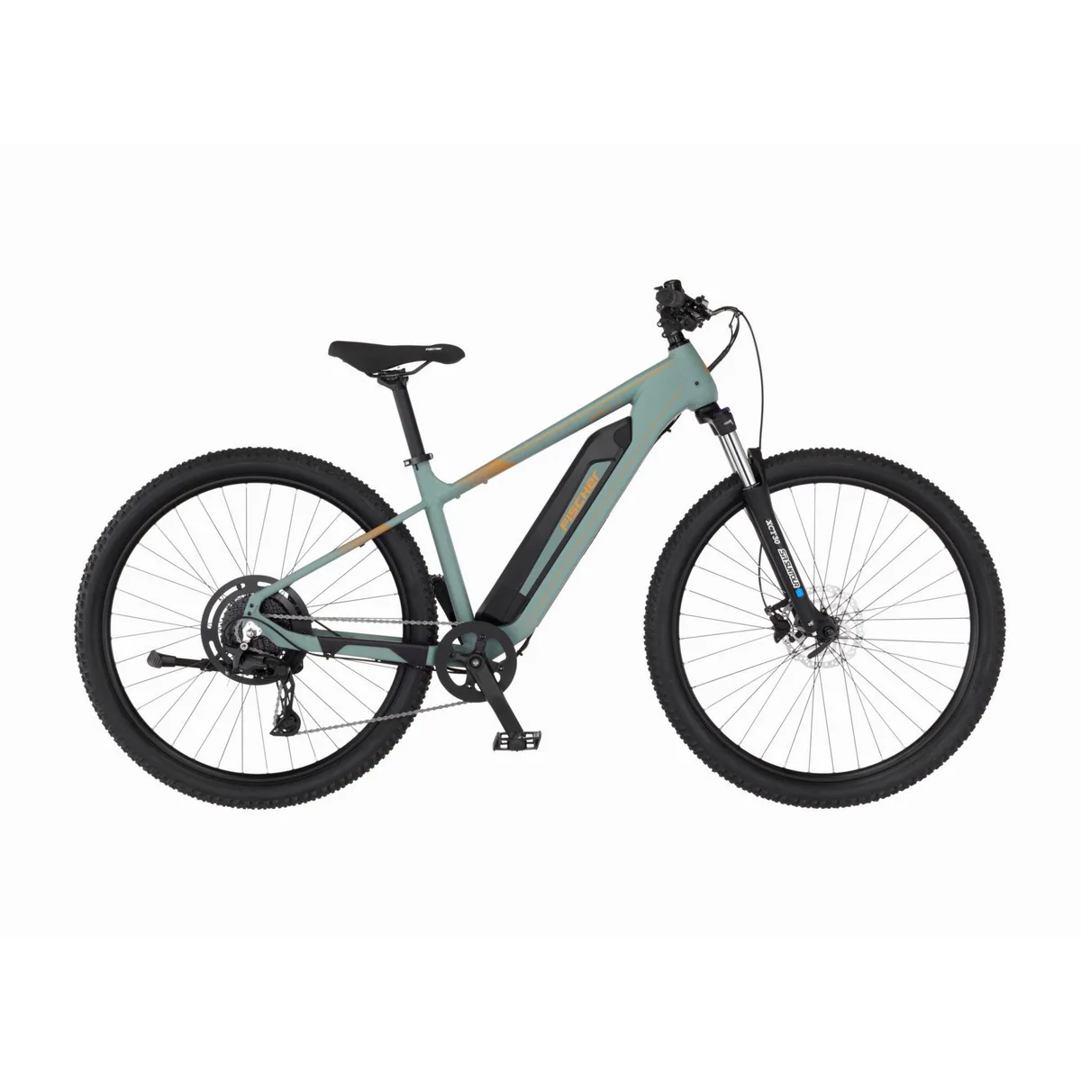 FISCHER MONTIS 2.2 E-Bike, kraftvoller Heckmotor, 10-Gang Shimano Schaltung, 688 Wh Akku