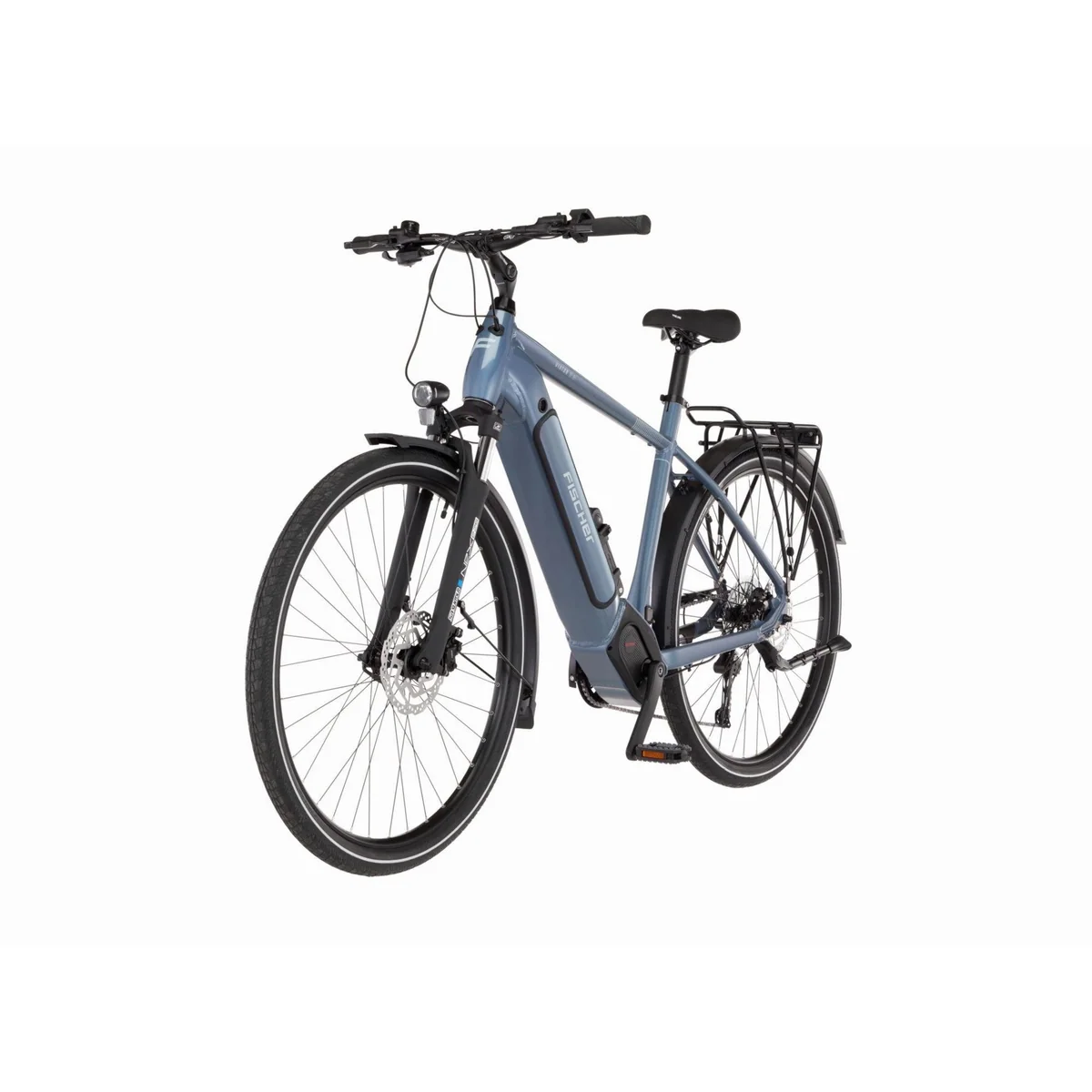 FISCHER Viator 6.8I E-Bike Trekkingrad, kraftvoller Mittelmotor, 9-Gang Shimano Schaltung, 711 Wh Akku 4
