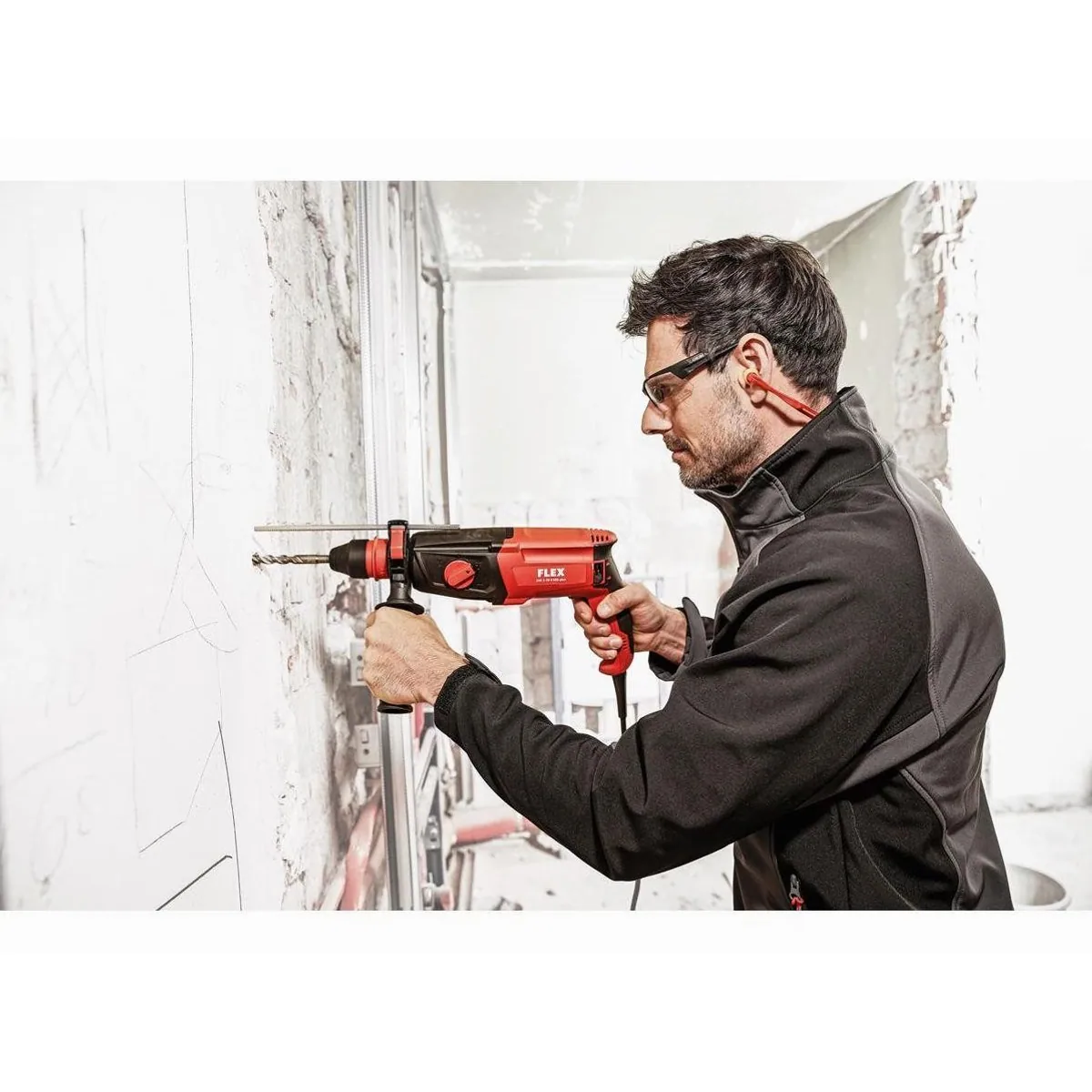 Flex CHE 2-28 R Bohrhammer, 800 W, SDS-Plus, max. 1300 U/min 3