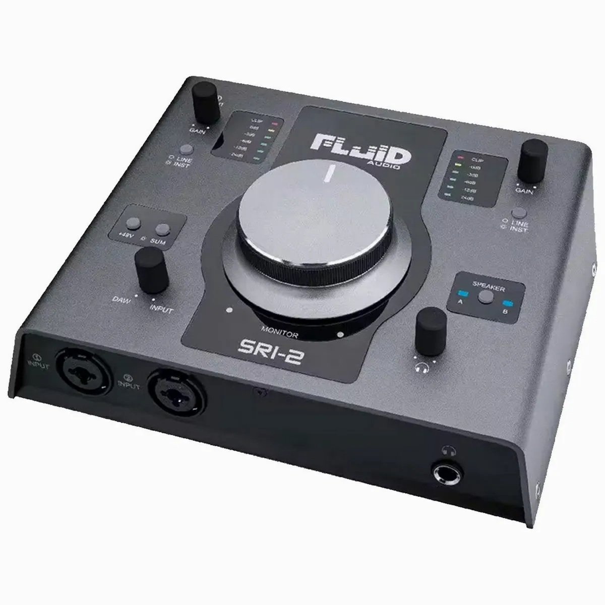 Fluid Audio SRI-2 Audio Interface, 24-Bit/192 kHz, Monitor-Controller 5