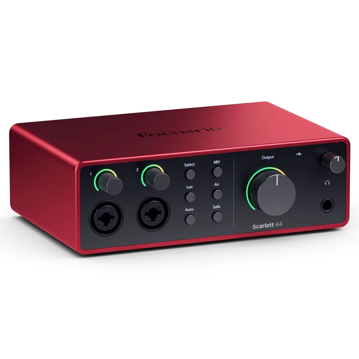 Focusrite Scarlett 4i4 4th Gen, kompaktes USB Audio Interface mit hochwertiger Audioqualität 2