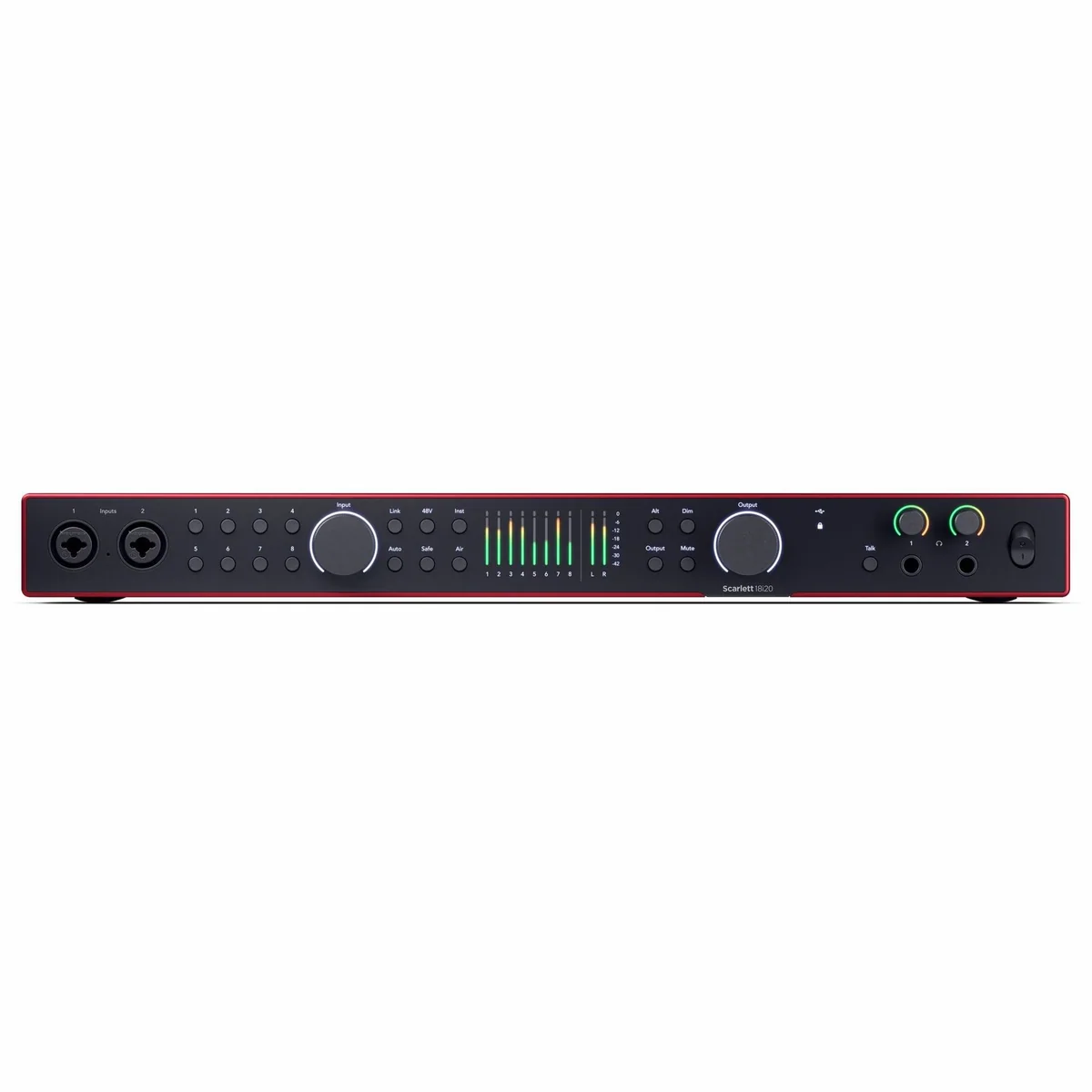 Focusrite Scarlett 18i20 4th Gen, 18 Ein- und 20 Ausgänge, hohe Audioqualität 2