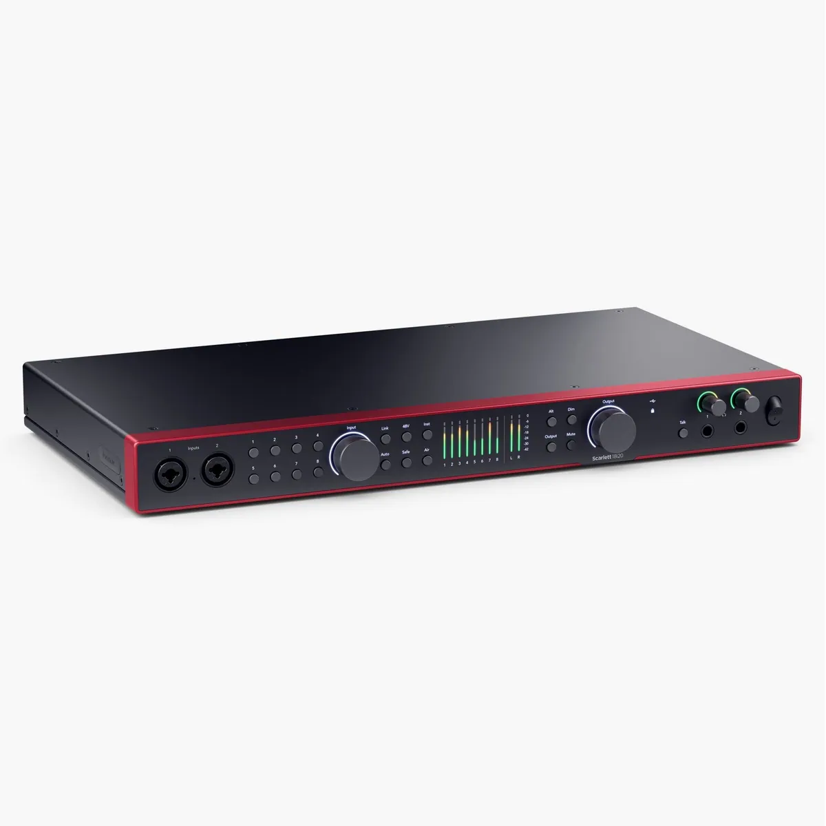 Focusrite Scarlett 18i20 4th Gen, 18 Ein- und 20 Ausgänge, hohe Audioqualität 4