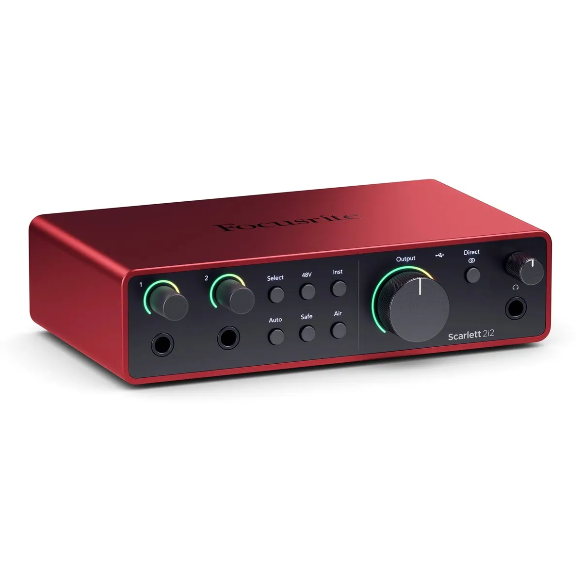 Focusrite Scarlett 2i2 Studio 4th Gen, USB Audio Interface mit Mikrofon und Kopfhörern 4
