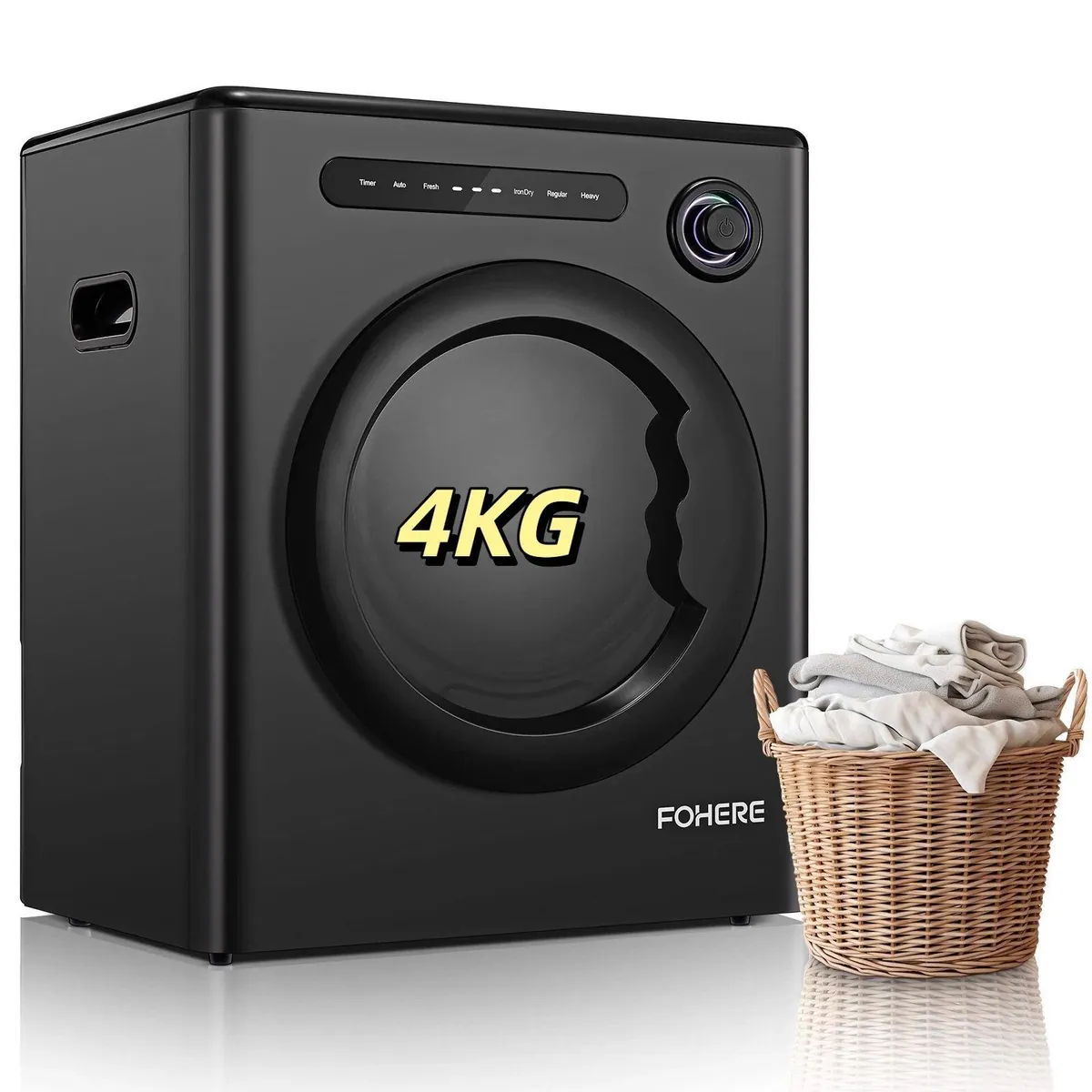 FOHERE Ablufttrockner MDM-GYJ, intelligente Trocknung, 1200W