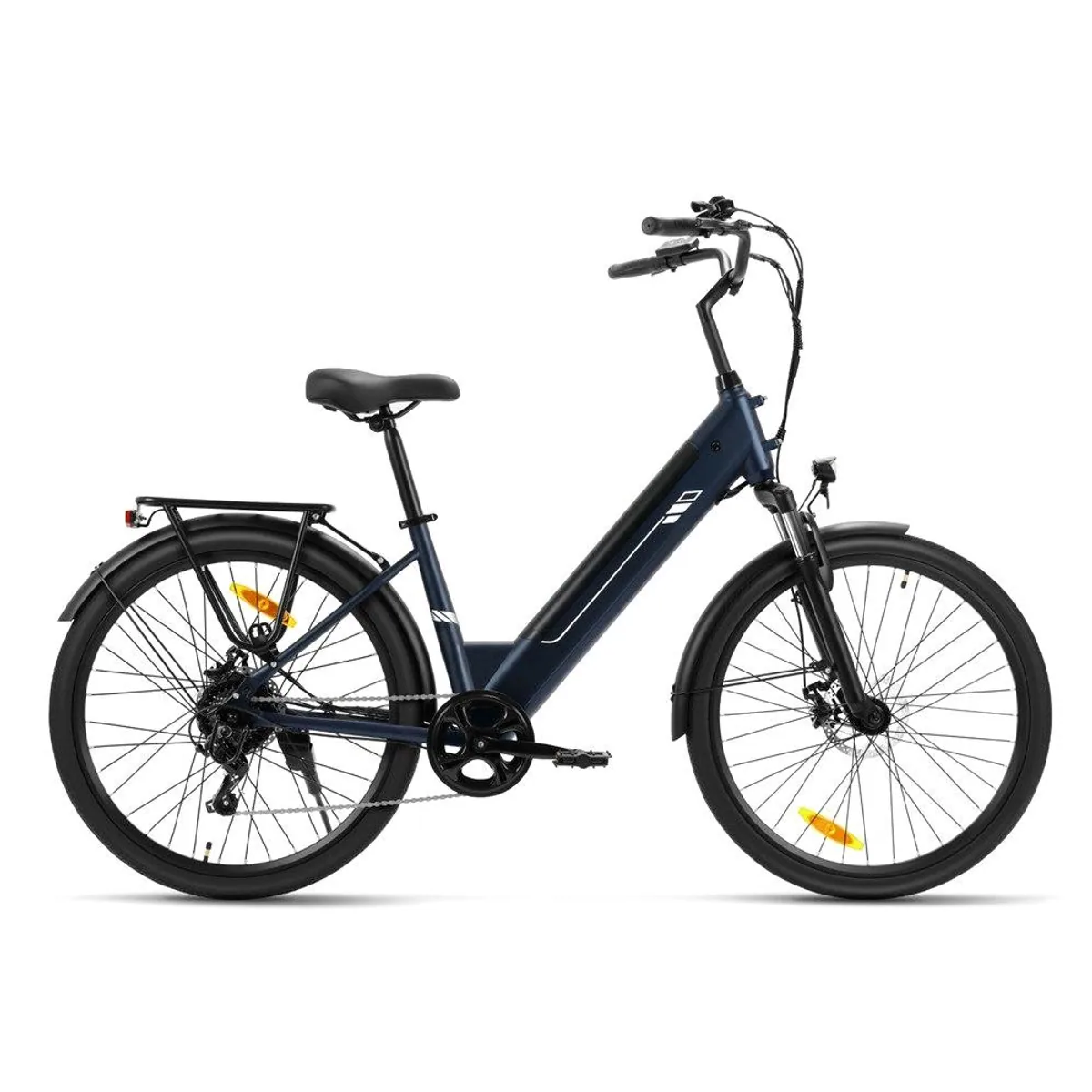 FORIDE E-Bike Trekkingrad J2, 561,6 Wh Akku, 7-Gang Shimano, bis 100 km Reichweite