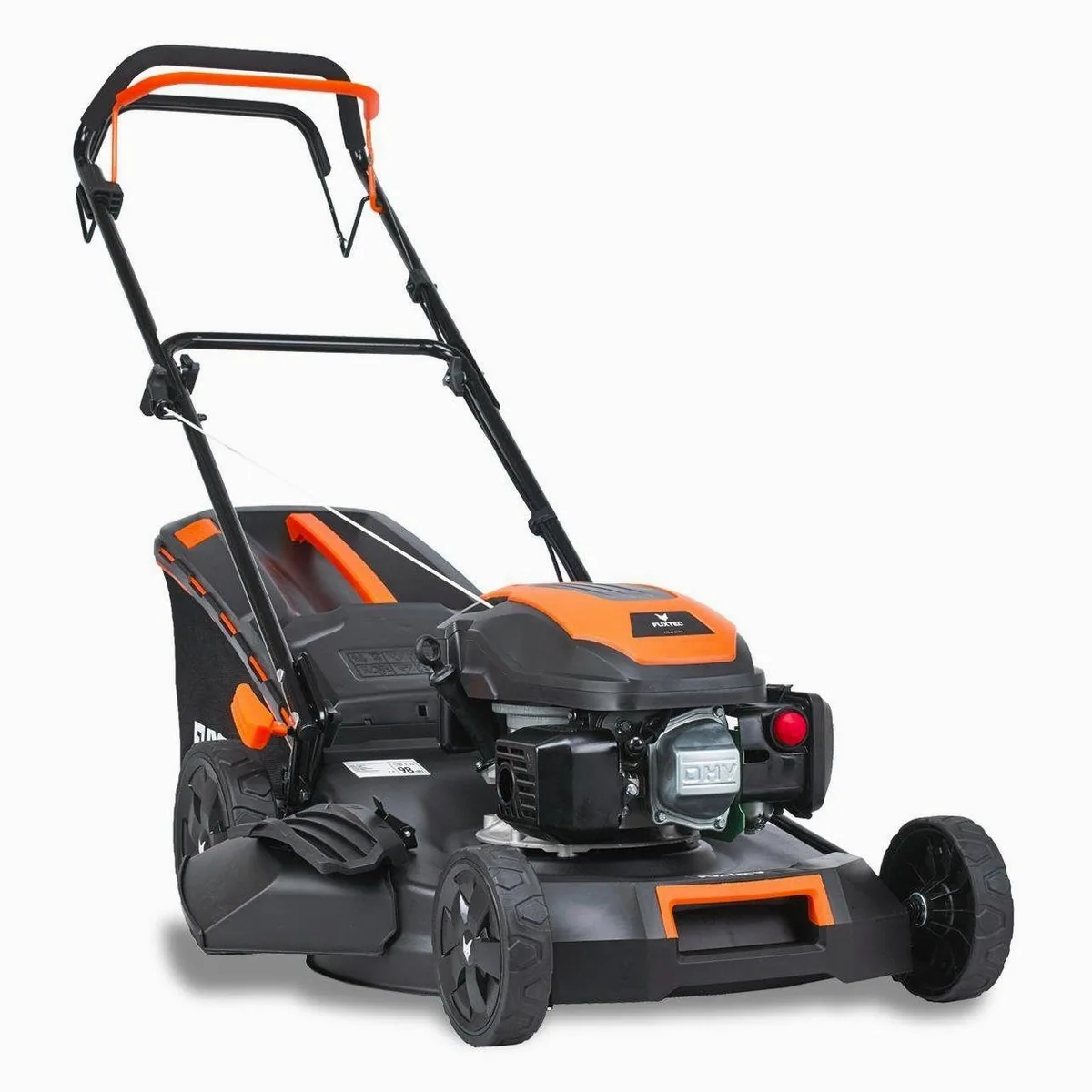 FUXTEC FX-RM5170 Benzinrasenmäher, 51 cm Schnittbreite, 4in1, EasyClean, 4 PS