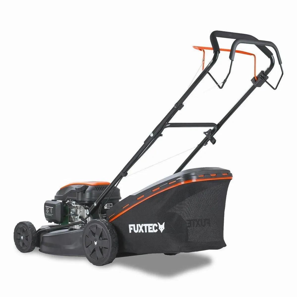 FUXTEC FX-RM5170 Benzinrasenmäher, 51 cm Schnittbreite, 4in1, EasyClean, 4 PS 5