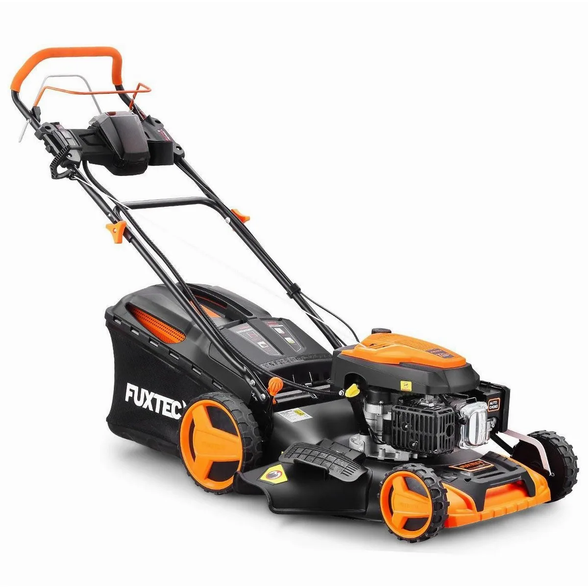 FUXTEC FX-RM5196eSSL Benzinrasenmäher, E-Start, 51 cm Schnittbreite, Auto-Choke-System