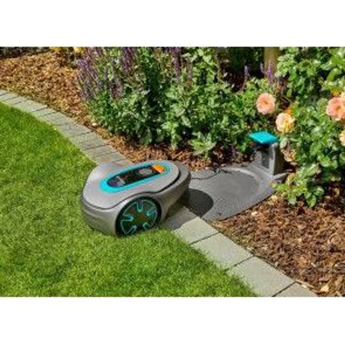 Gardena SILENO minimo 500 m², leiser Betrieb, präzise Steuerung, wetterfest 4