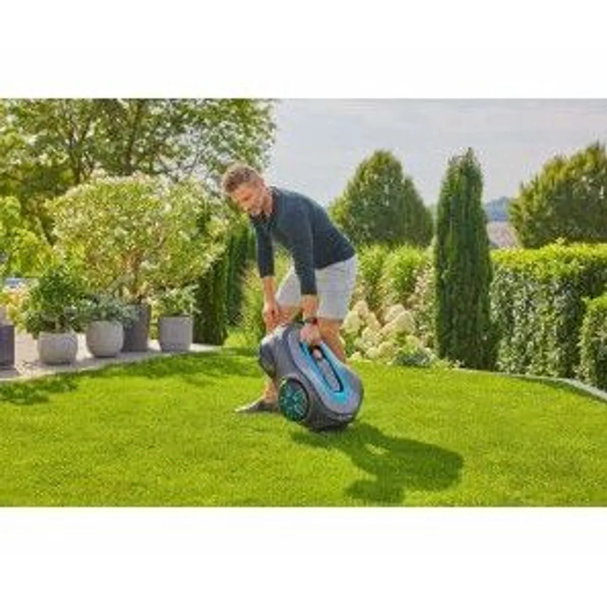 Gardena smart SILENO free 600m², intelligente Steuerung, leiser Betrieb 3