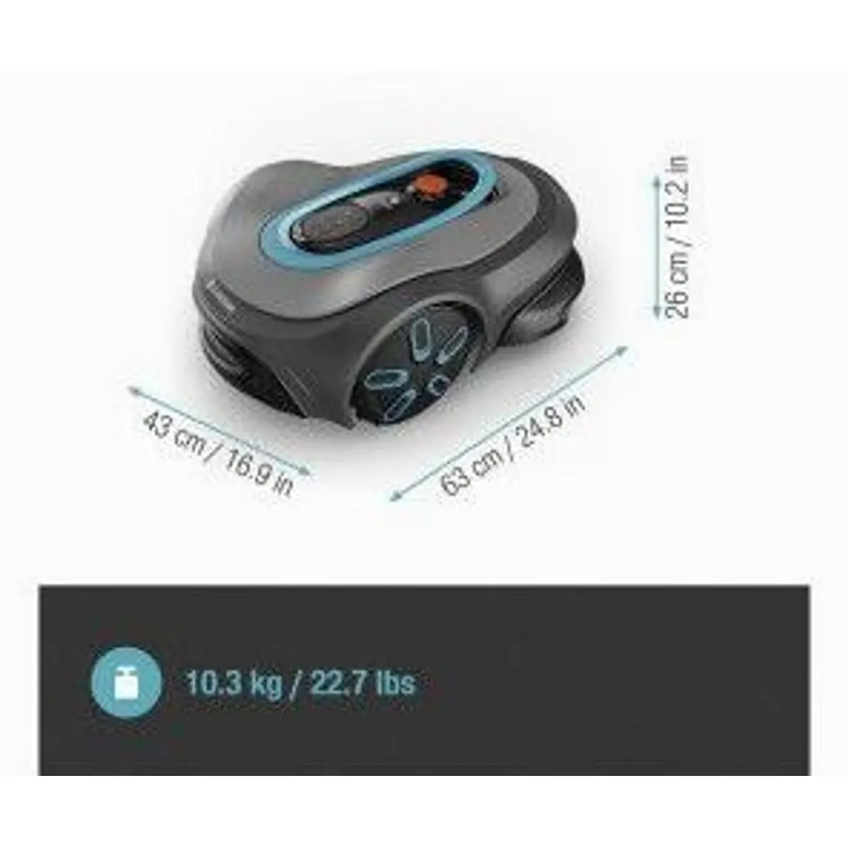 Gardena smart Sileno max 1200, präzise Rasenpflege, intelligente Steuerung, leise Arbeitsweise 3