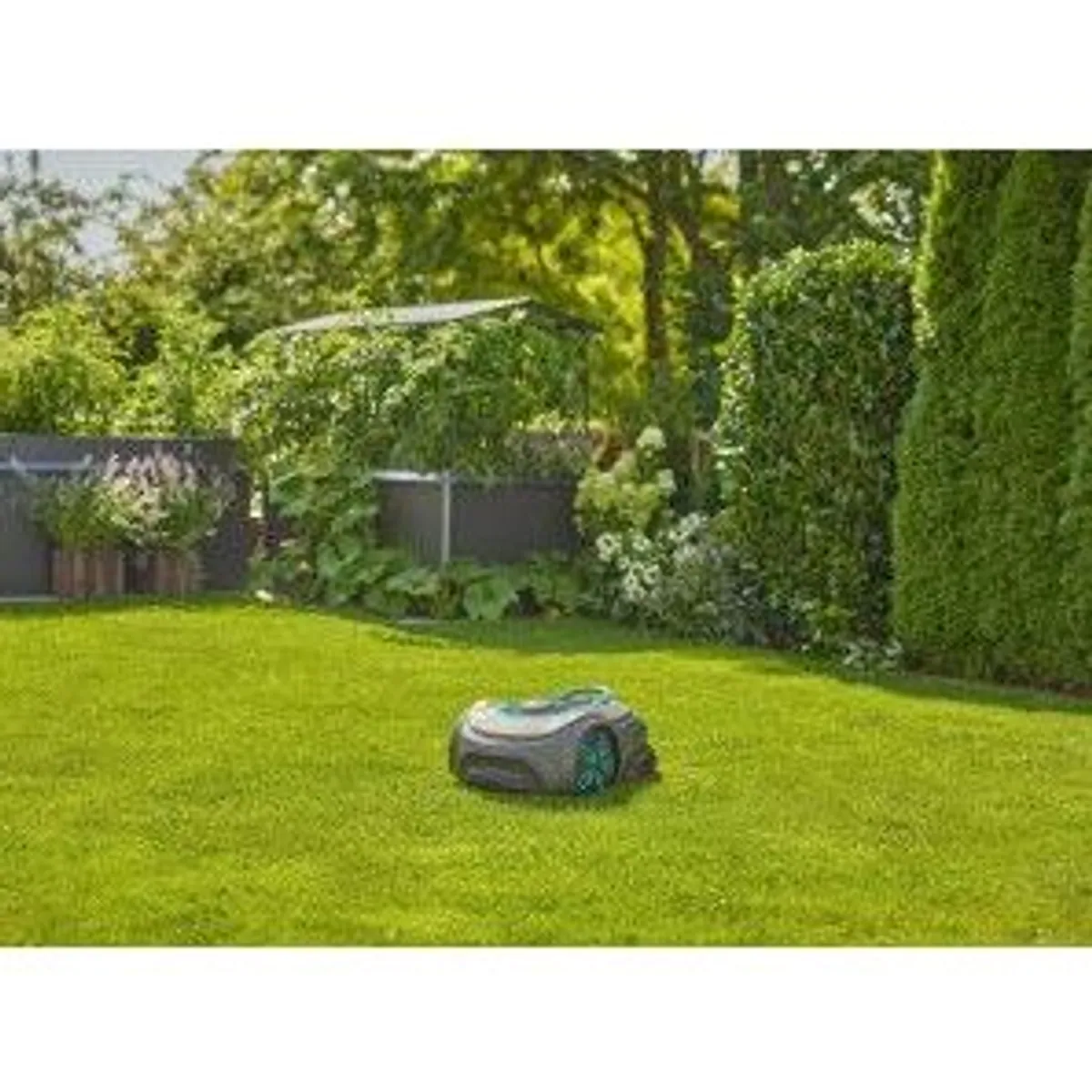 Gardena Mähroboter smart SILENO free Set, kabellos, für Flächen bis 1200 m², leise im Betrieb
