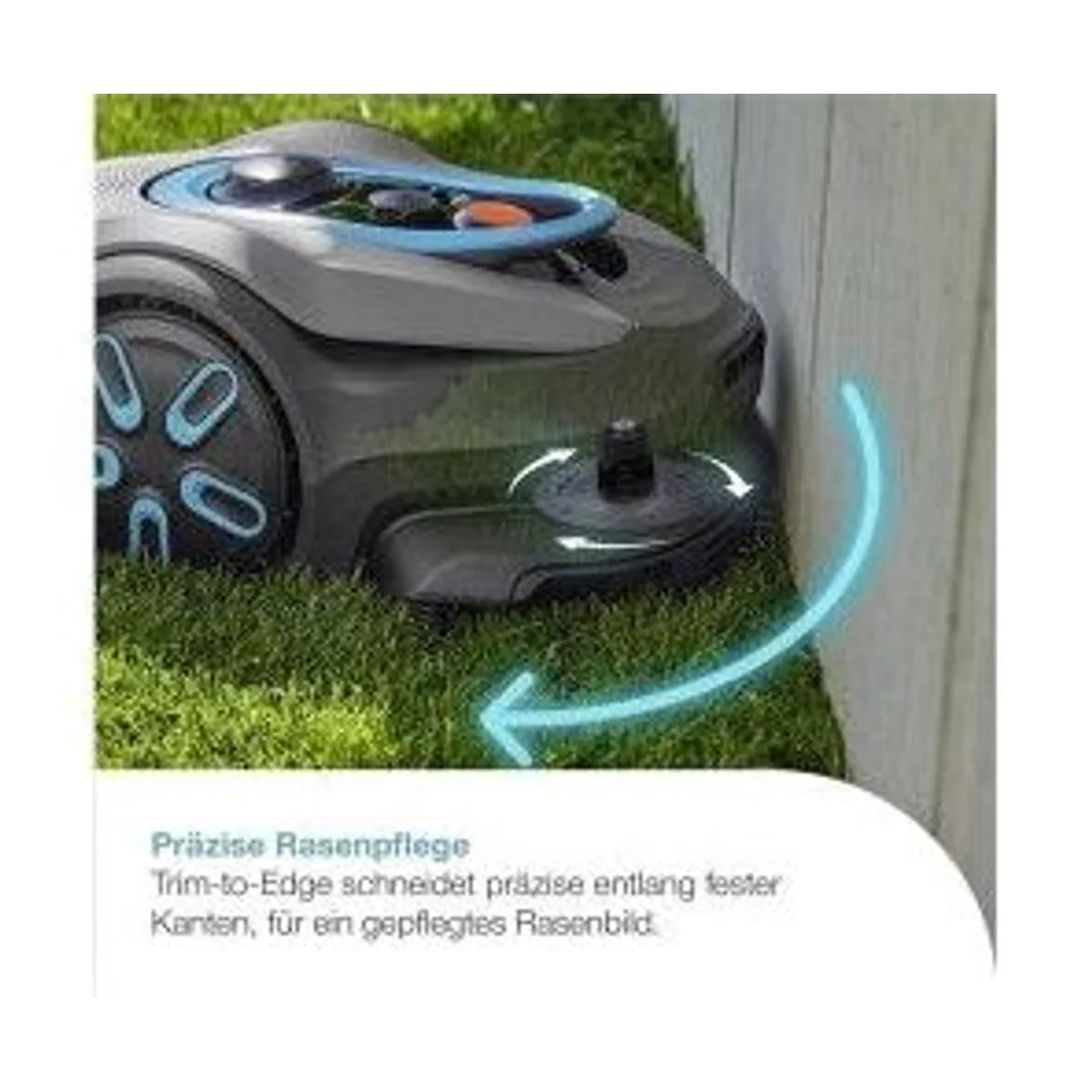 Gardena smart SILENO sense, intelligente Rasenpflege, App-Steuerung, wetterfest 3