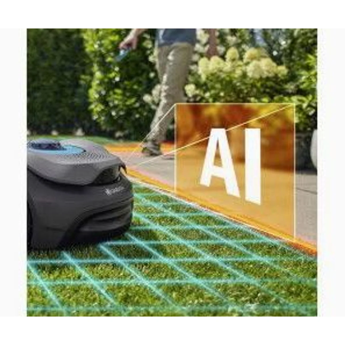 Gardena smart SILENO sense, intelligente Rasenpflege, App-Steuerung, wetterfest 4