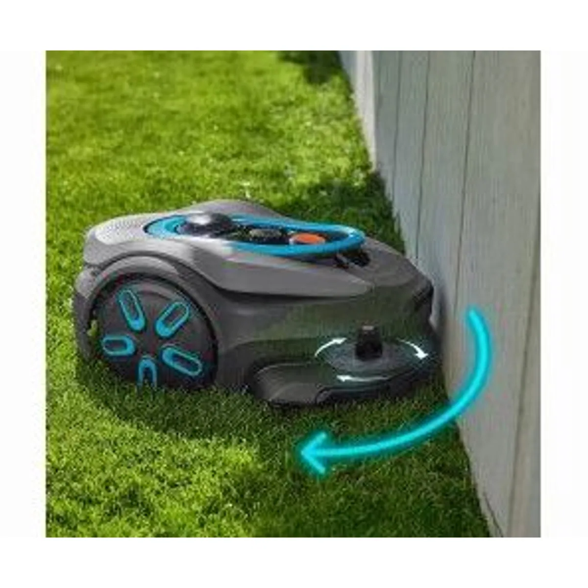 Gardena Smart SILENO Sense 400, präzise Rasenpflege, intelligente Steuerung, leise Arbeitsweise 3