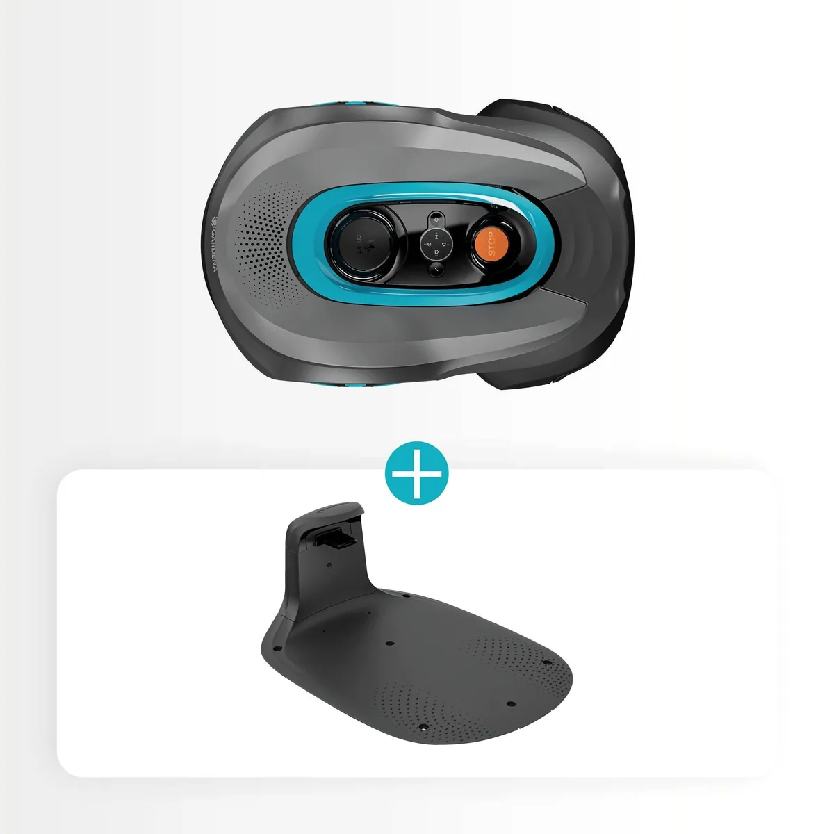 GARDENA smart SILENO sense 600, kabelloser Mähroboter für bis zu 600 m² Rasenfläche, LONA Intelligence 5