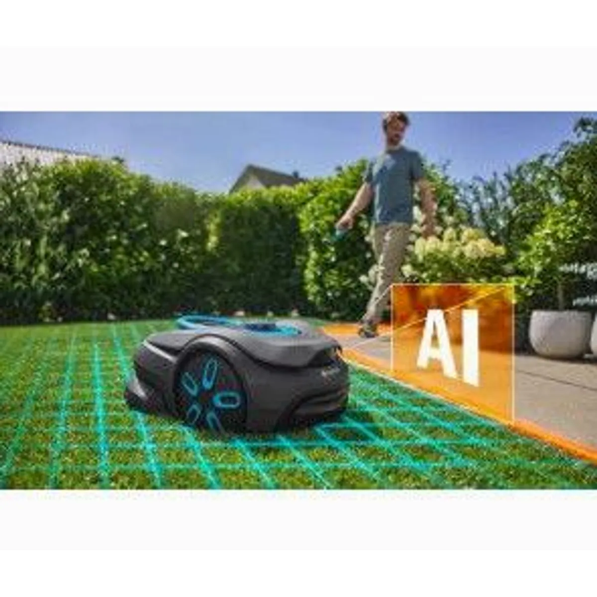 Gardena Mähroboter smart SILENO sense, 600 m² Fläche, kabellos, integrierte Kamera 5
