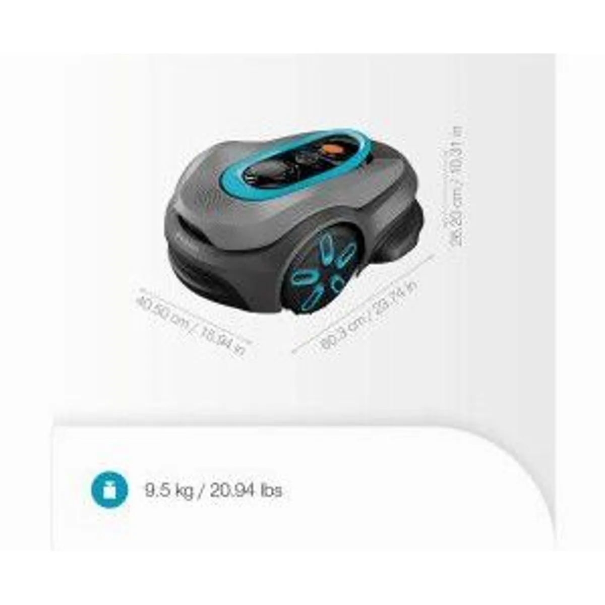 Gardena smart SILENO sense 600, intelligente Steuerung, leise im Betrieb, wetterfest 3
