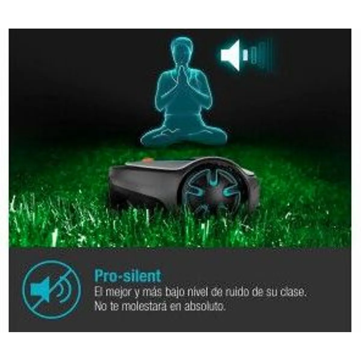 Gardena SILENO minimo, leiser Mähroboter, für Rasenflächen bis 250 m² 3
