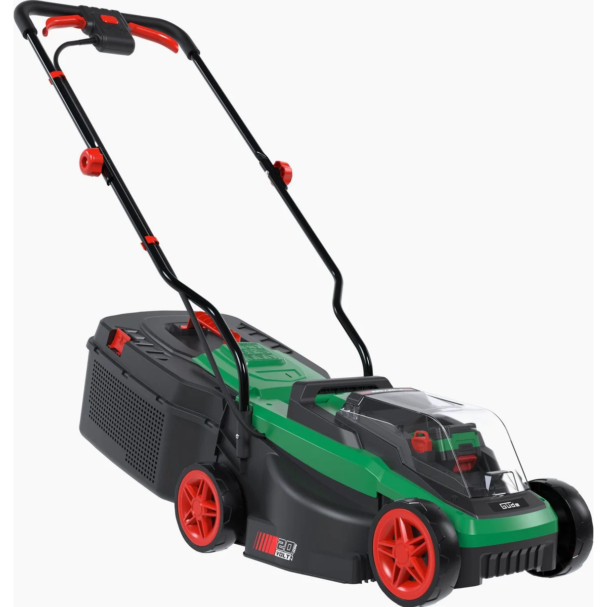 Güde Akkurasenmäher 320/20-4, 32 cm Schnittbreite, 20V Akku mit Ladegerät 2