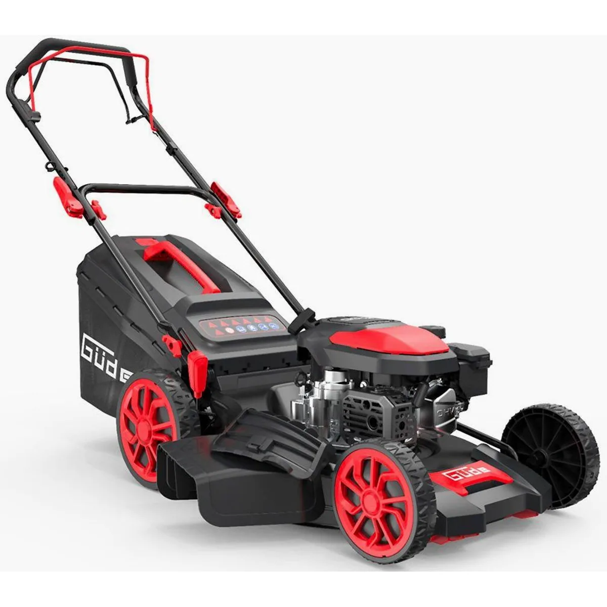 Güde Big Wheeler 514.9 R Benzinrasenmäher, 51 cm Schnittbreite, für Rasenflächen bis 1800 m²