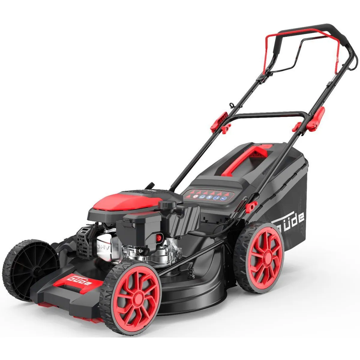 Güde Big Wheeler 514.9 R Benzinrasenmäher, 51 cm Schnittbreite, für Rasenflächen bis 1800 m² 2