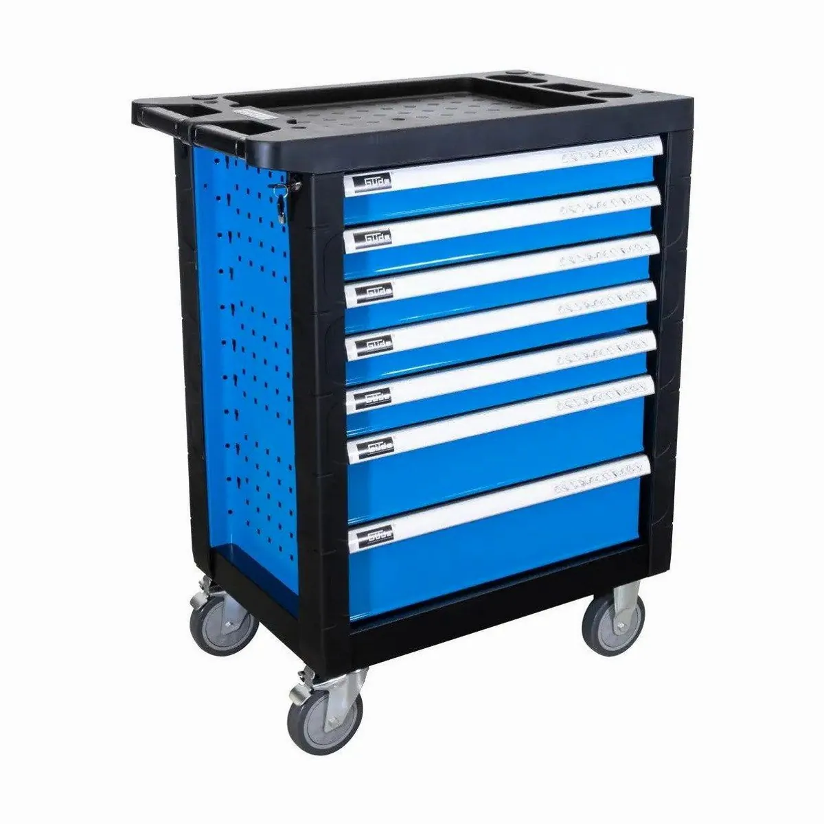 Güde GWSP 07 Werkzeugwagen, 7 Schubladen, robust, abschließbar, fahrbar